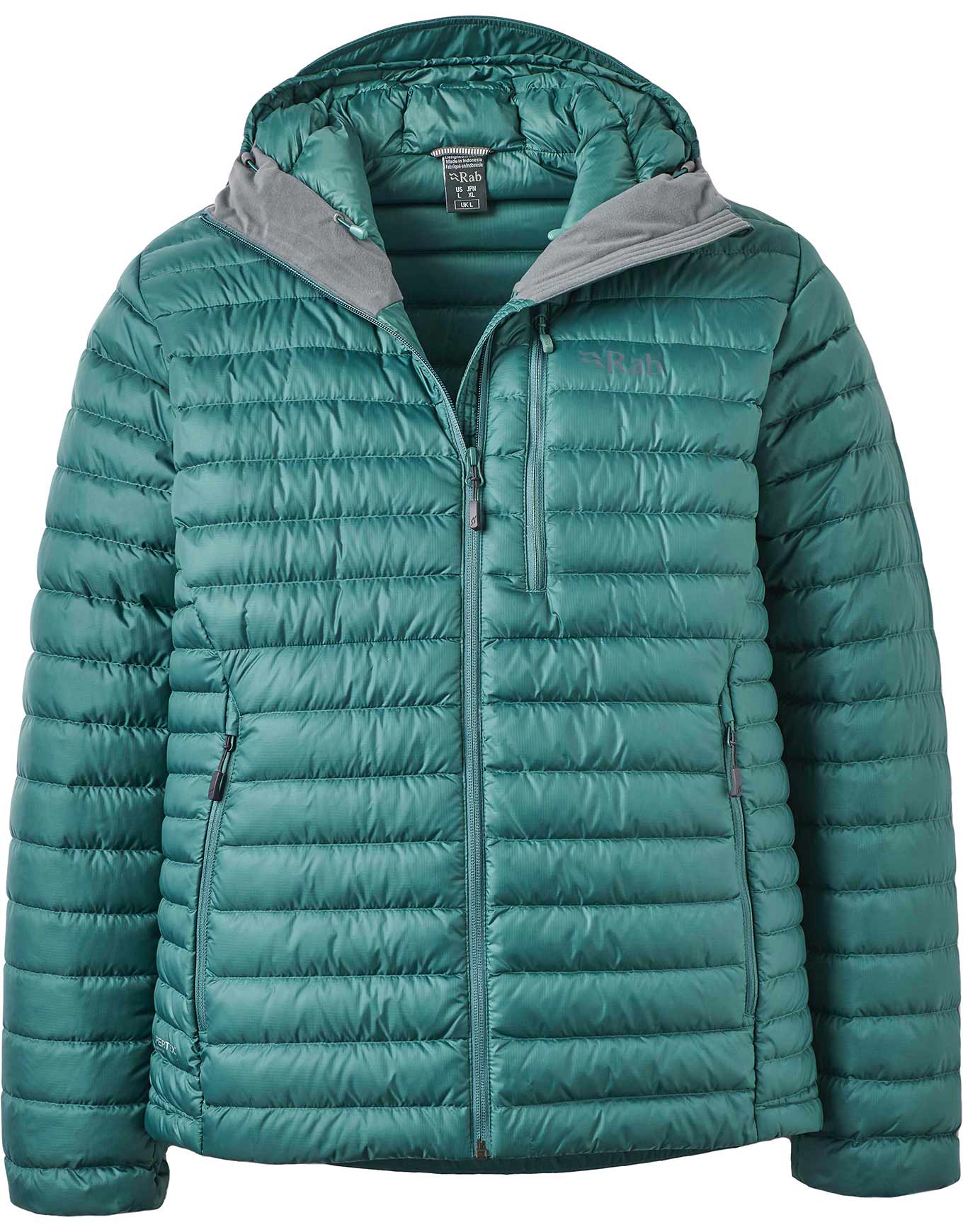 Doudoune chaude en duvet - Microlight Alpine Jacket Sage - Taille XL - Vert