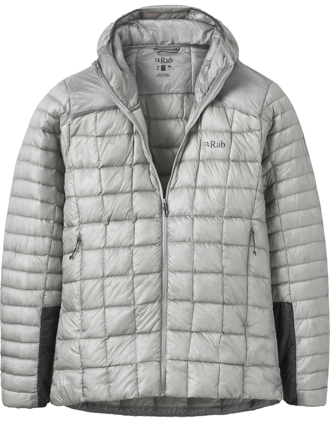 Leichte Stepp-Und Daundenjacke für PrimaLoft® das Bergsteigen Mythic Alpine Light Jacket Light Zinc für Herren Größe M Grau