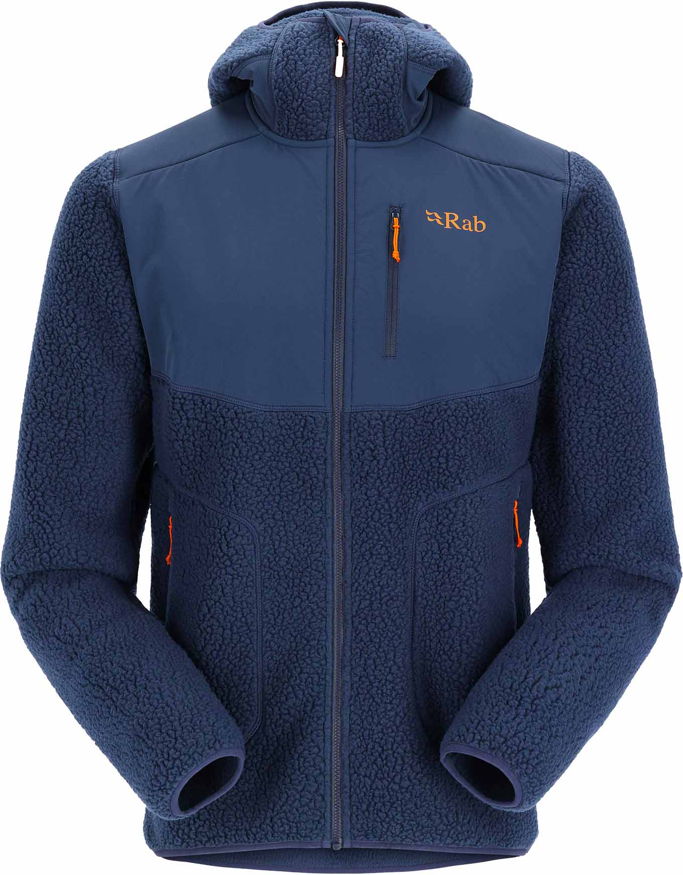 Polaire en Polartec® - Outpost Hoody Deep Ink - Taille L - Bleu