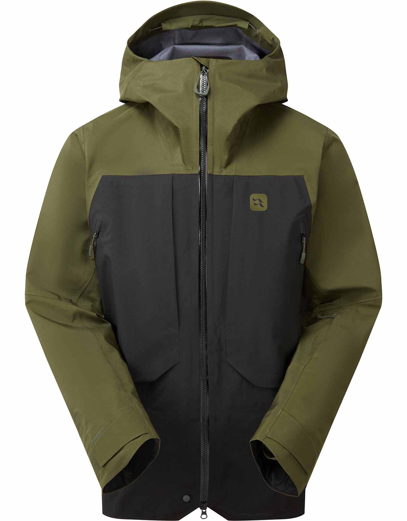 Veste de ski de randonnée en GORE-TEX ePE - Khroma Converge Jacket Army Black - Taille M - Vert