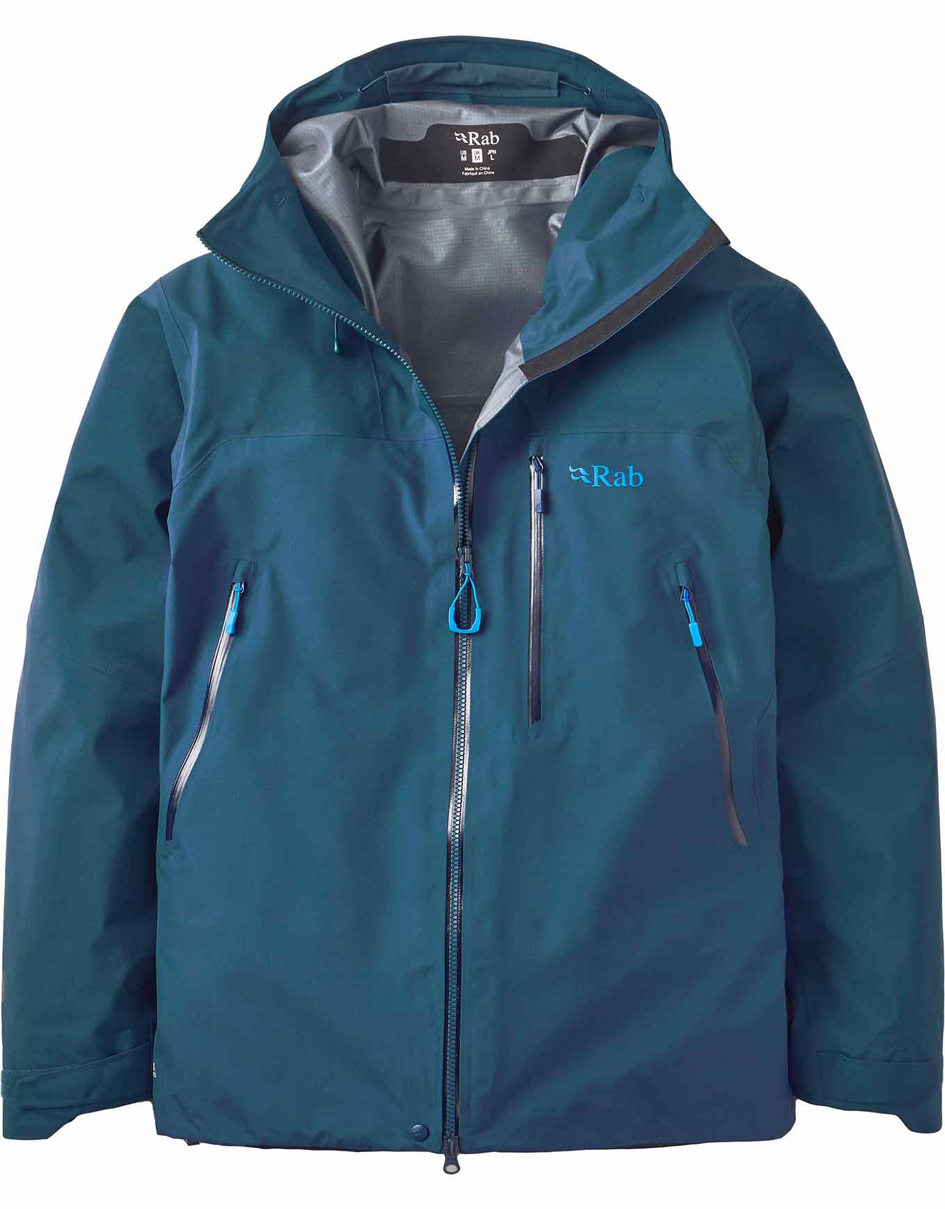 Veste imperméable et respirante en GORE-TEX® PRO ePE - Latok Mountain GTX Jacket Tempest Blue - Taille M - Bleu