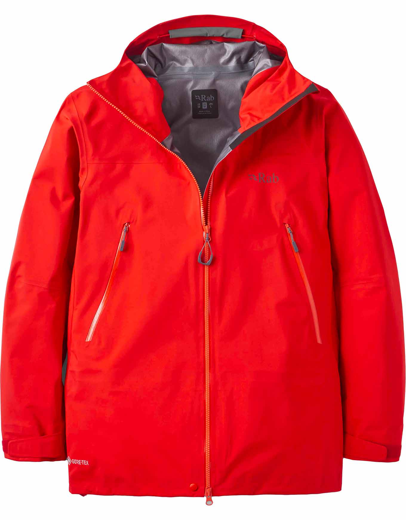 Veste de randonnée imperméable en GORE-TEX® ePE - Kangri GTX Jacket Dark Horizon - Taille L - Orange