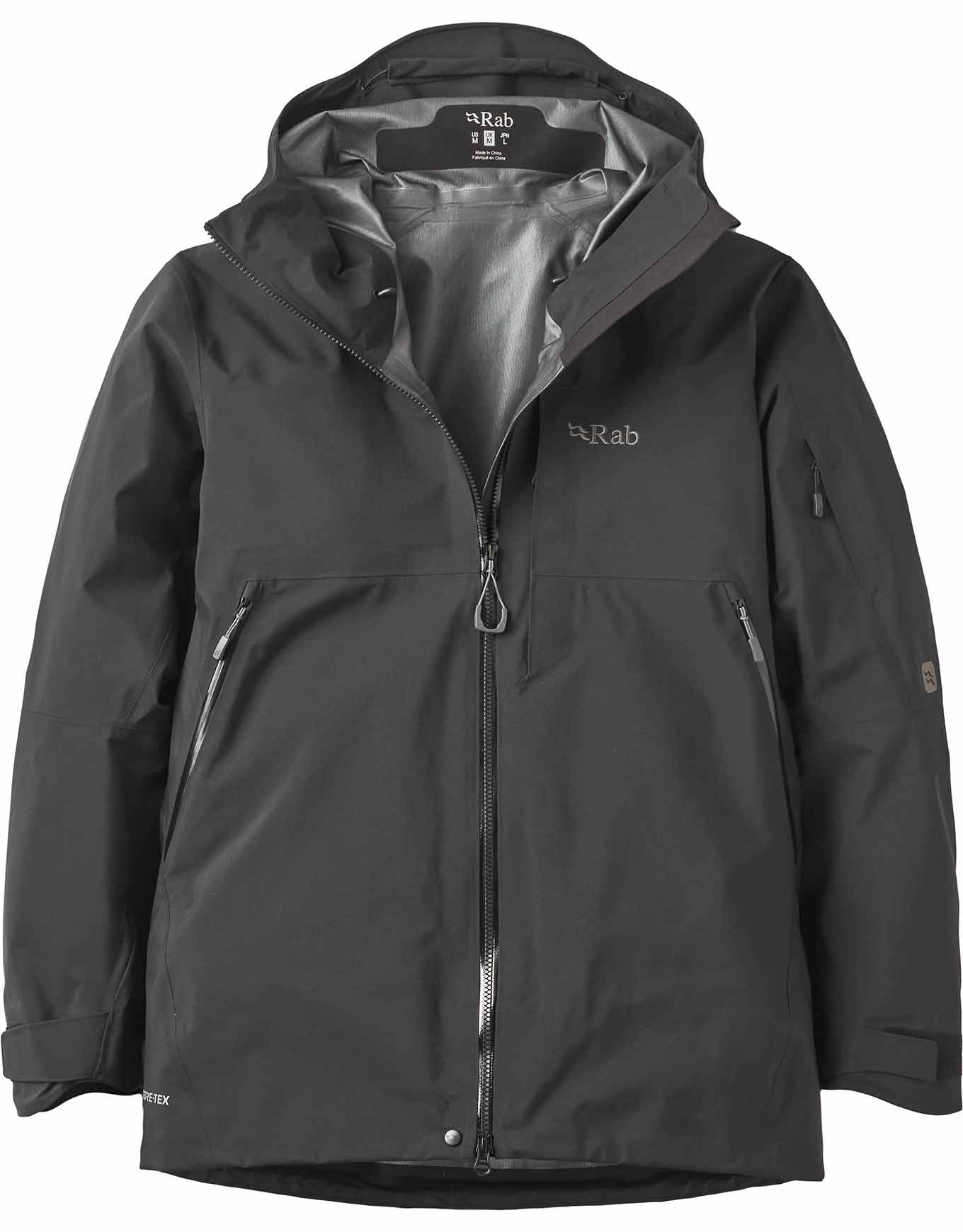 Veste de ski de randonnée en GORE-TEX ePE - Khroma Diffuse GTX Jacket Black - Taille M - Noir