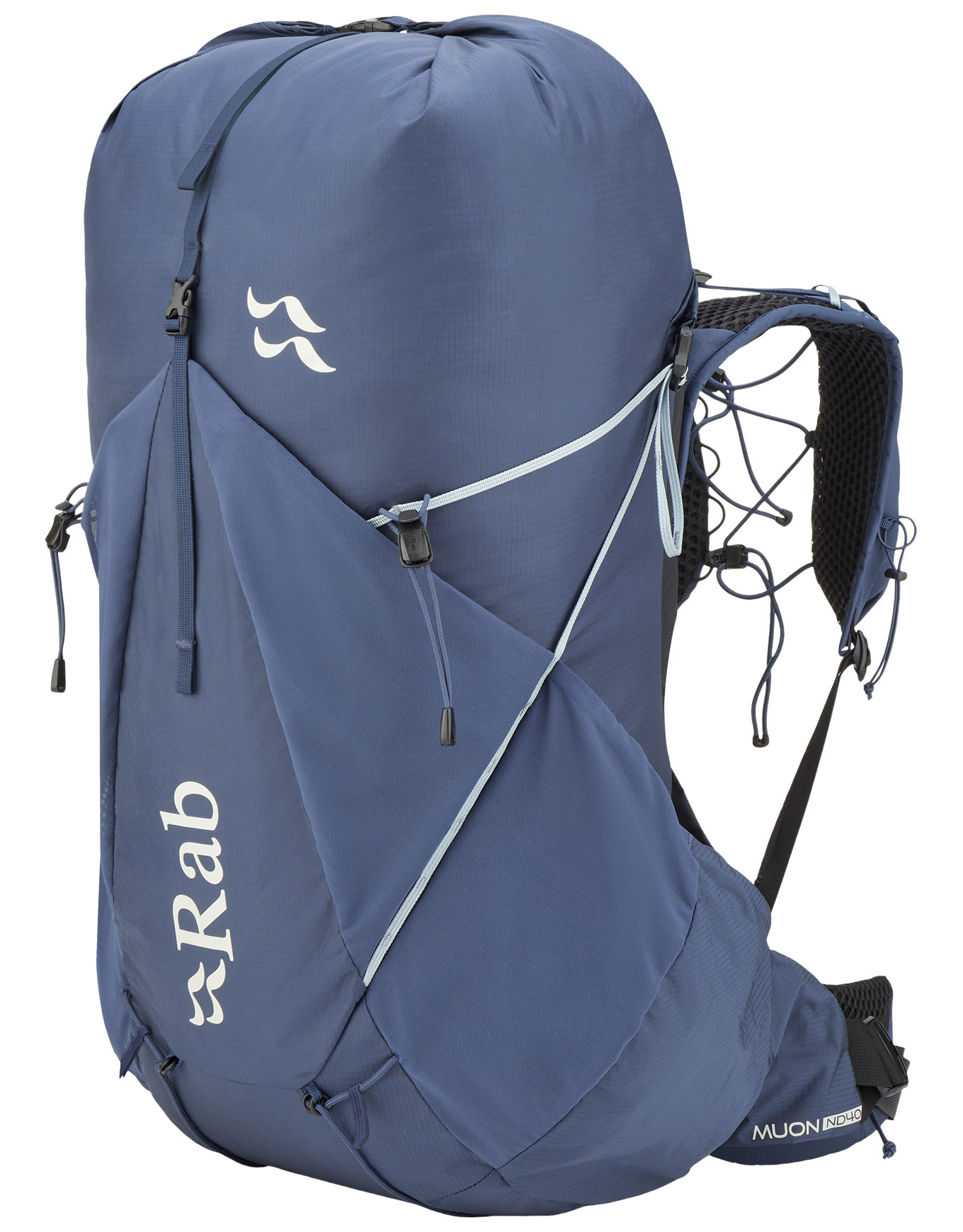 Sac à dos de trekking - Muon ND 40 Tempest Blue en Nylon - Bleu