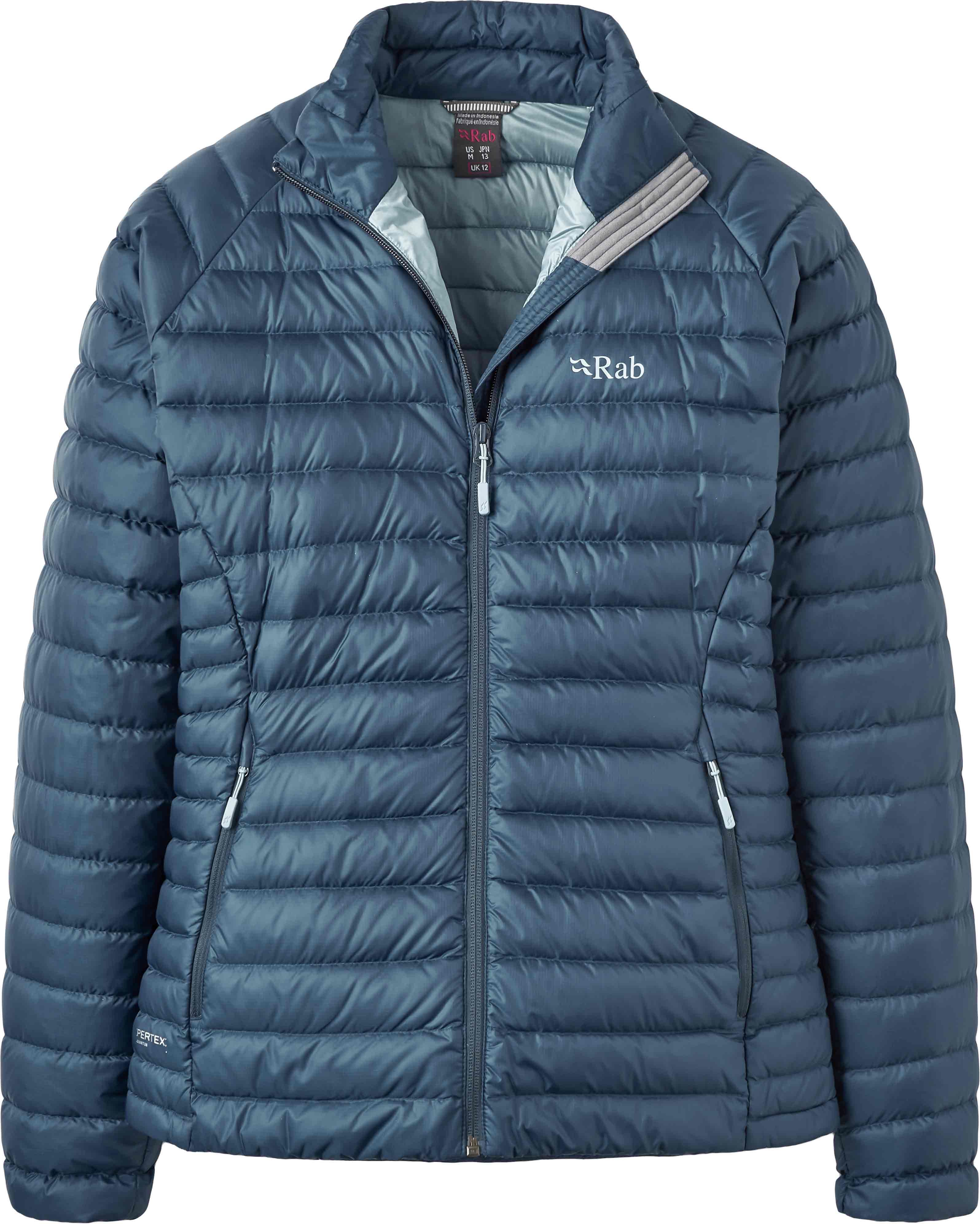 Doudoune chaude en duvet - Microlight Jacket W Tempest Blue - Taille S - Bleu