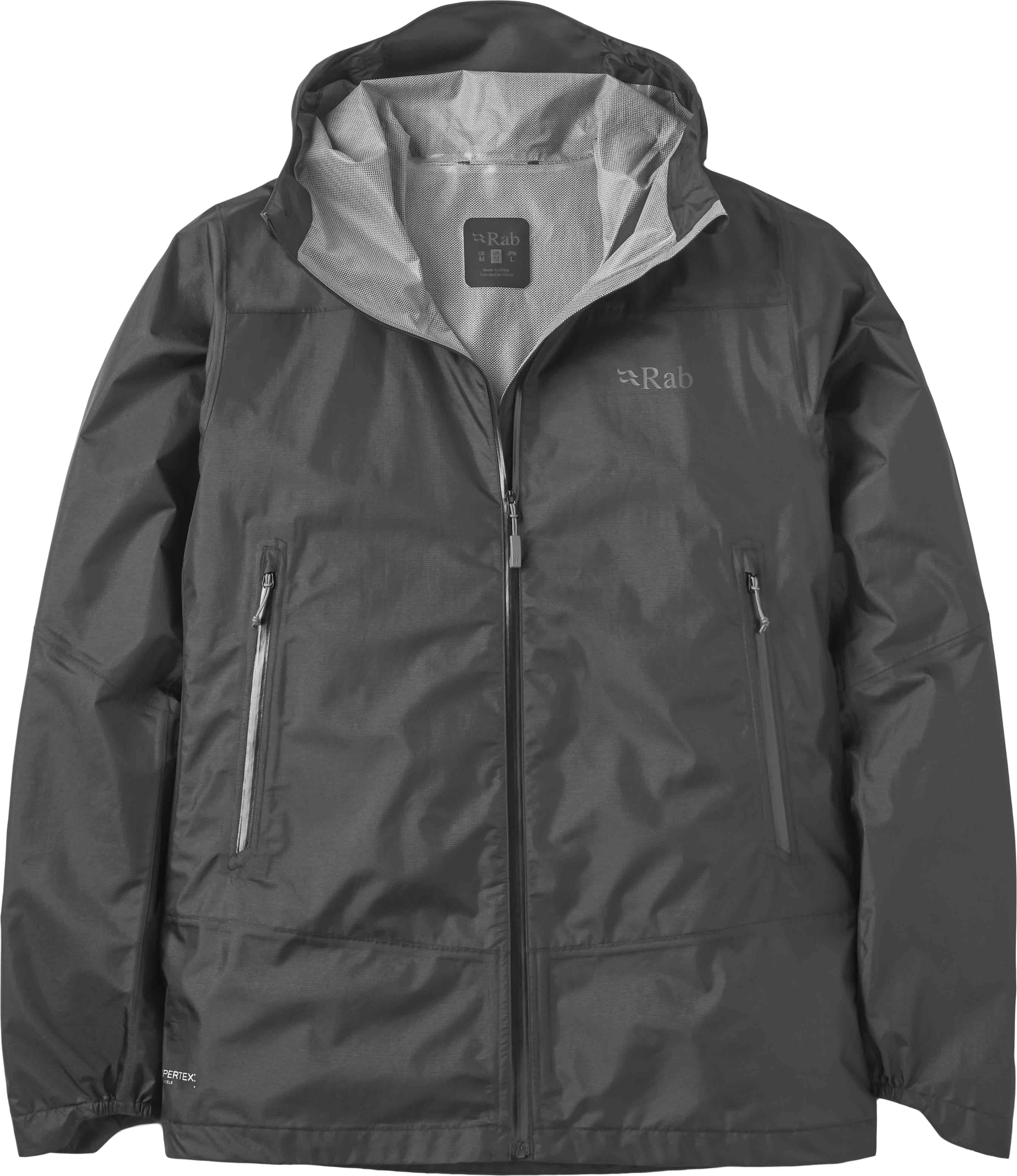 Veste imperméable compactable - Phantom Mountain Jacket Black - Taille M - Noir