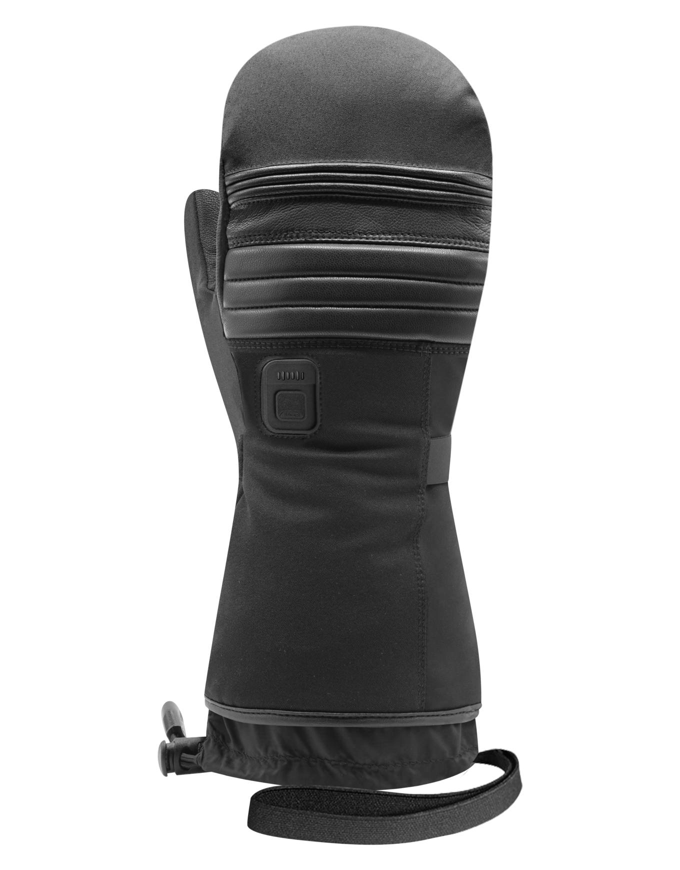 Moufles chauffants - Connectic 5 Mitt Ue Black Black - Taille 10 - Noir