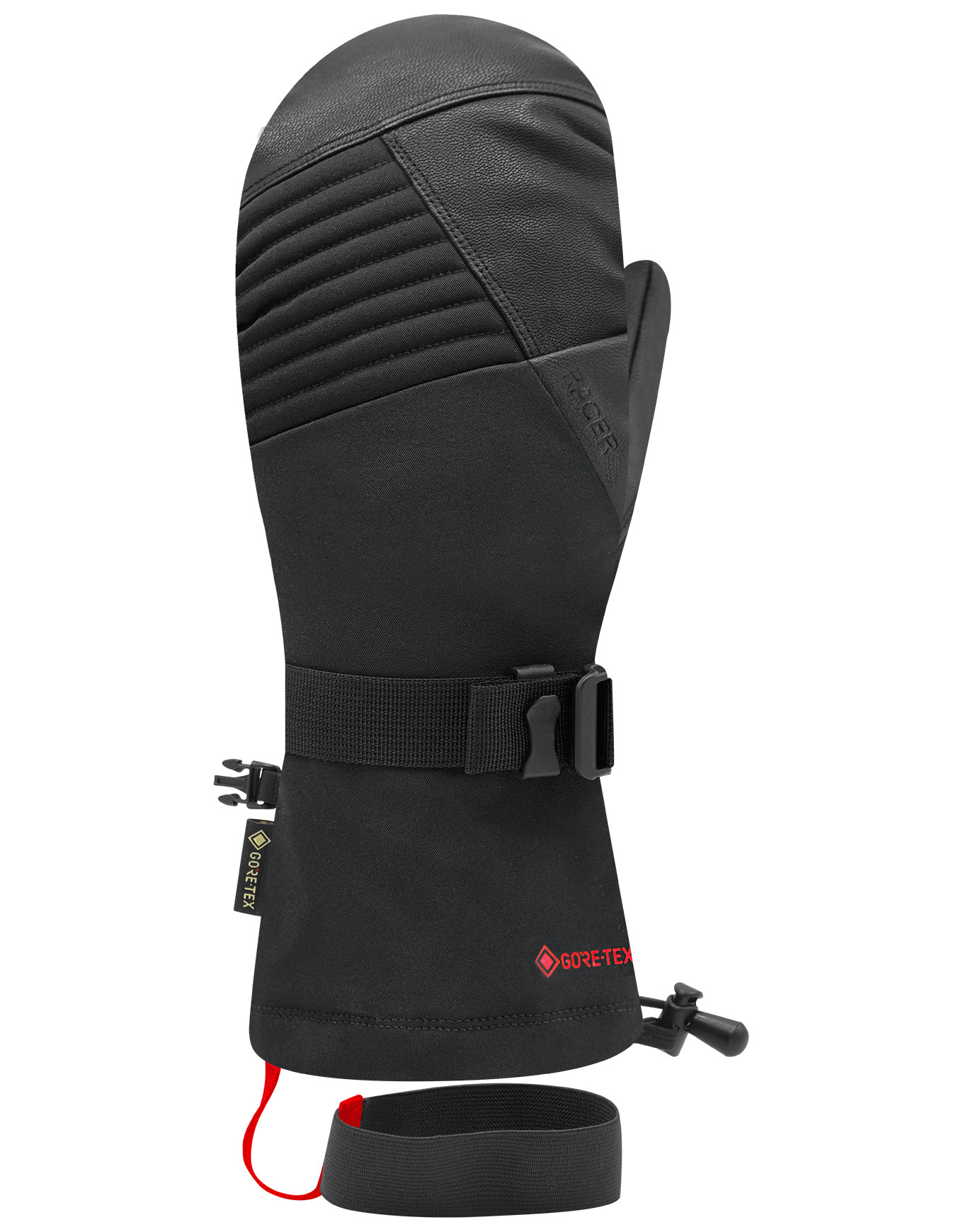 Fäustlinge aus GORE-TEX ePE mit isolierten Gänsedaunen Mtk Black Black für Herren aus Softshell Größe S schwarz