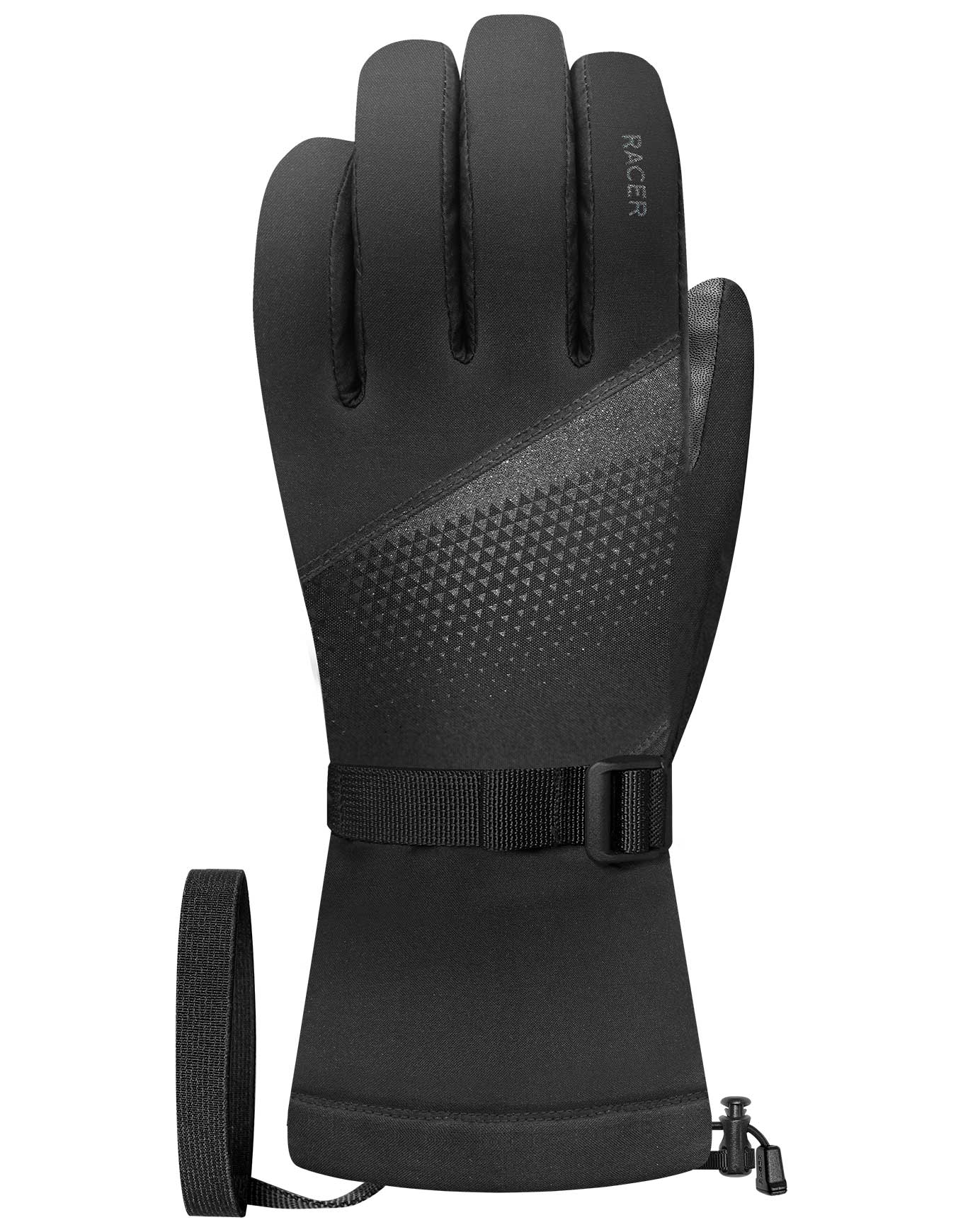 Fäustlinge für Ski aus GORE-TEX ePE Native 7 Black für Damen aus Softshell Größe 8 schwarz