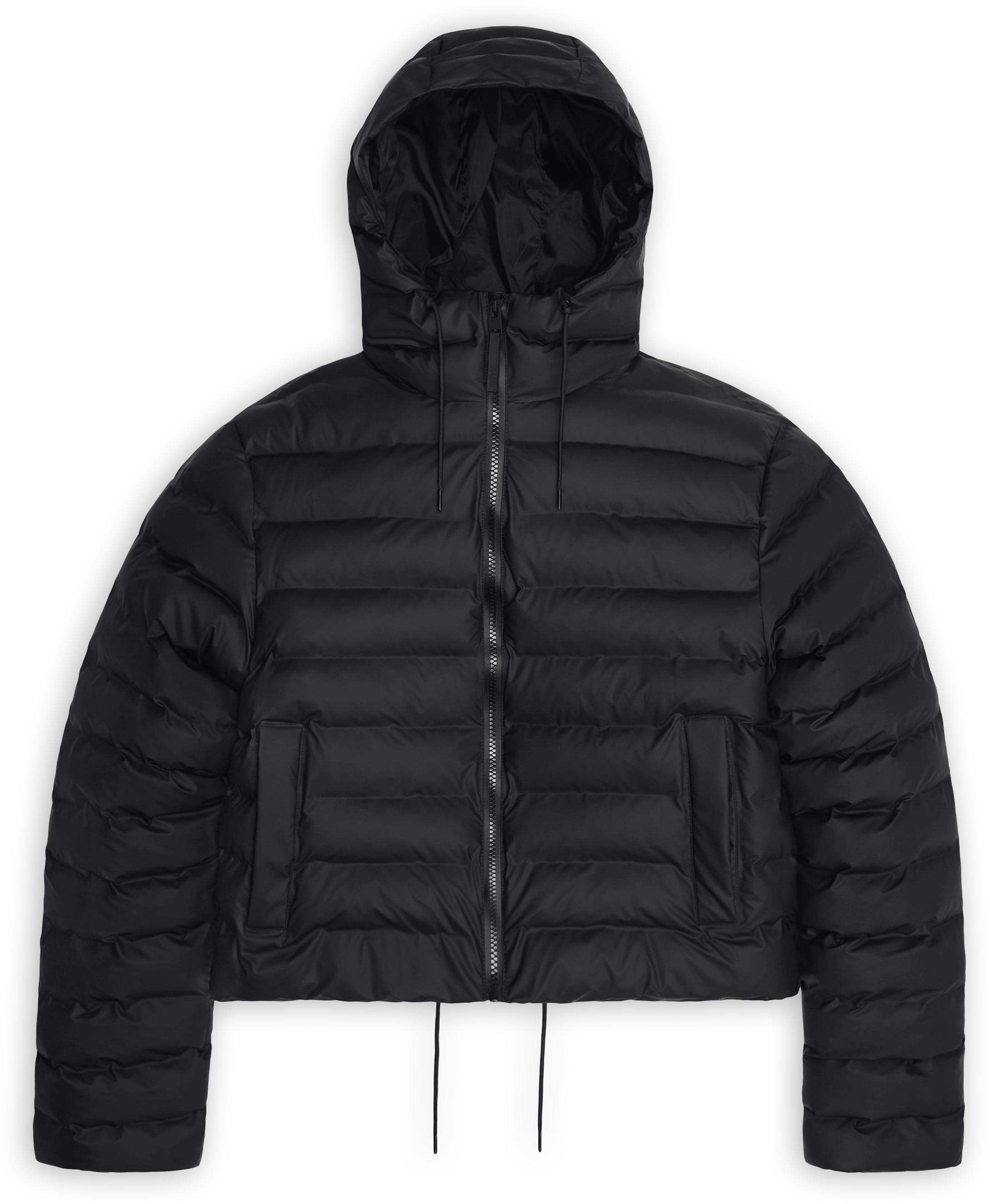 Doudoune déperlante - W Lohja Short Puffer Jacket Black - Taille M - Noir