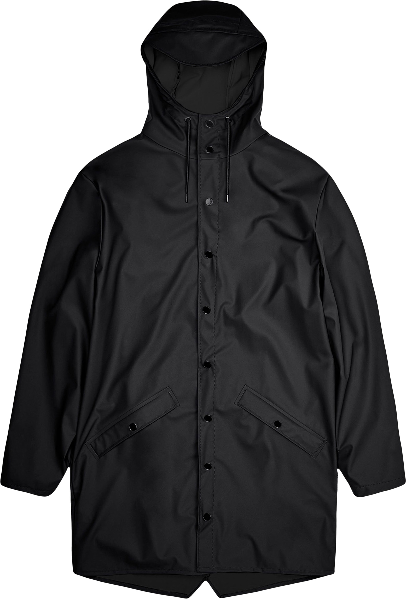 Veste longue imperméable - Long Jacket W3 Black - Taille L - Noir