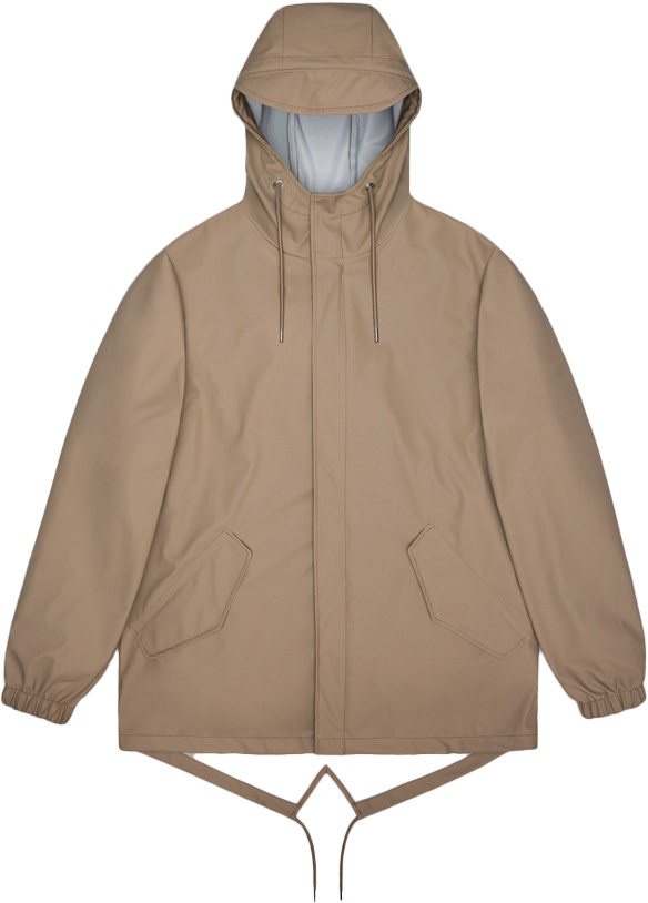 Veste imperméable et coupe-vent - Fishtail Jacket W3 Beige - Taille L