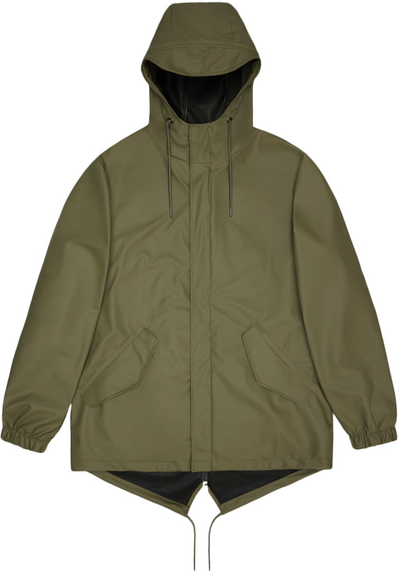 Veste imperméable et coupe-vent - Fishtail Jacket W3 Marsh - Taille L - Vert