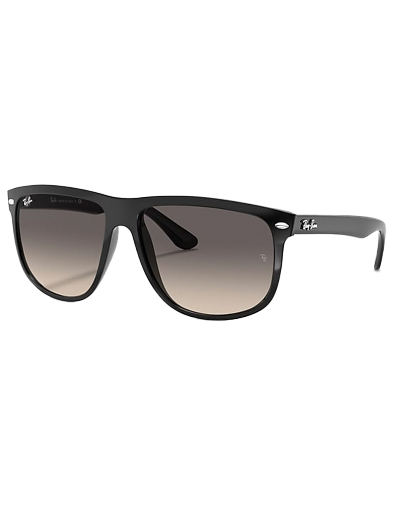 Lunettes de soleil lifestyle - Boyfriend Polished Black Grey en Nylon - Noir