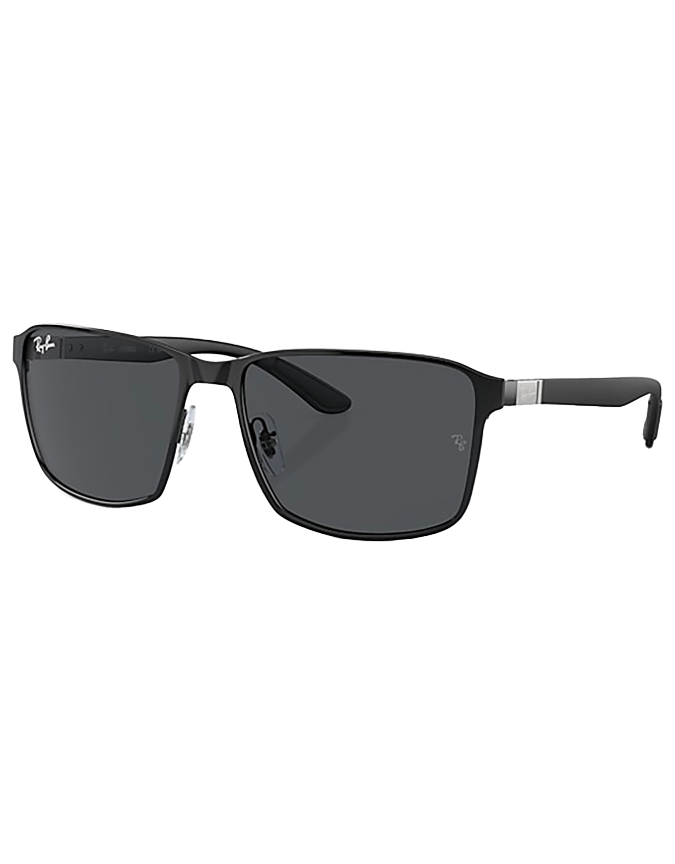 Lunettes de soleil lifestyle - RB3721 Polished Black On Black Dark Grey - Noir