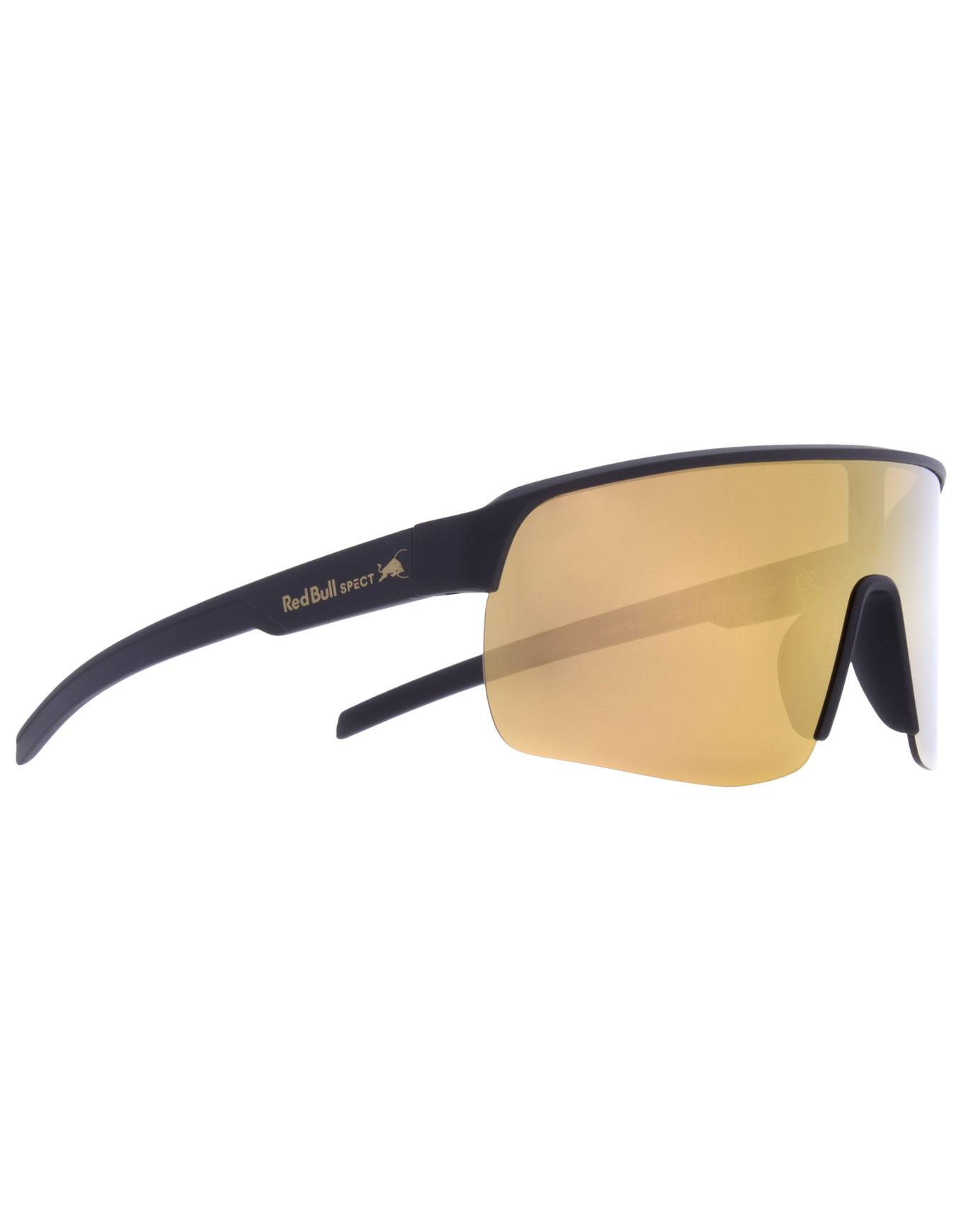 Sonnenbrille Dakota Black/Smoke With Gold Mirror schwarz