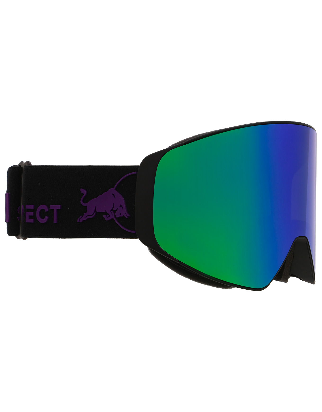Skibrille mit Ersatzscheibe Jamm Black Smoke With Purple Mirror schwarz