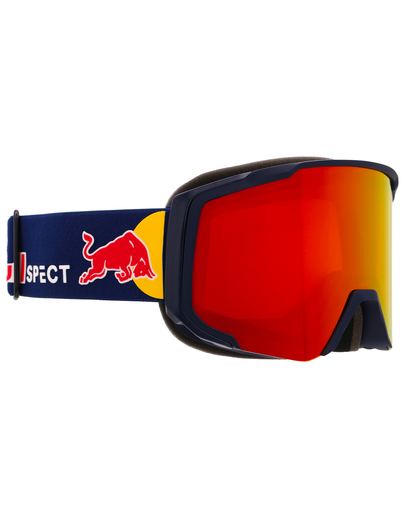 Masque de ski - Jibb Blue - Orange With Red Mirror - Navy