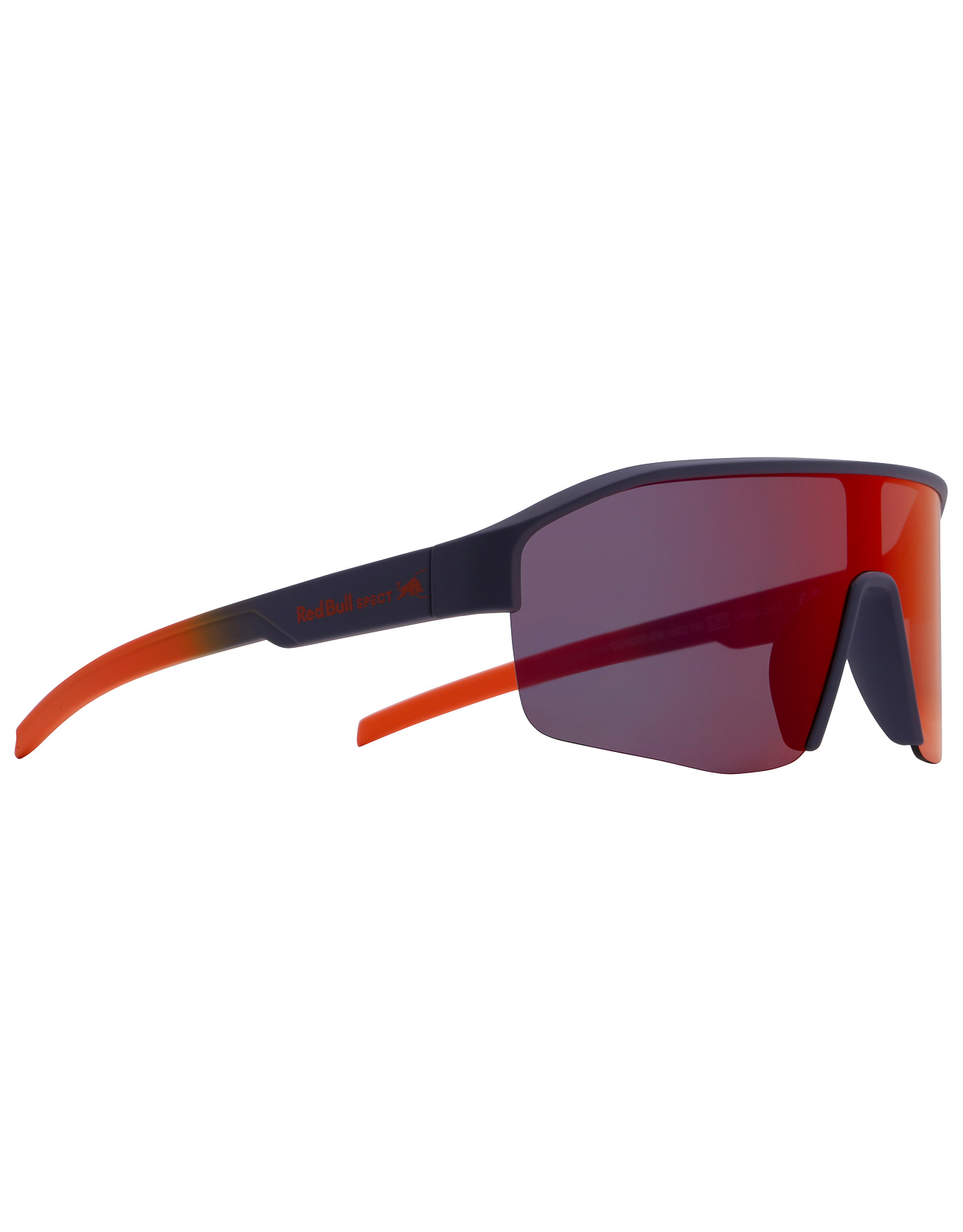 Sonnenbrille Dundee Midnight/Smoke With Red/Purple Mirror Navy blau