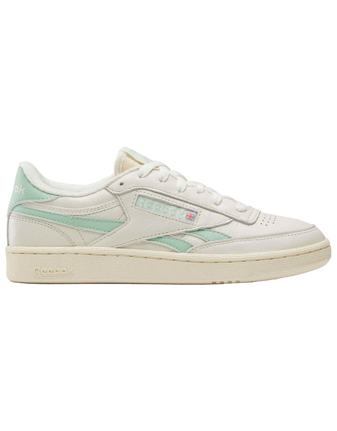 Sneakers en cuir - Club C Revenge Vintage Chalk / Light Sage / Paper White en Cuir - Taille 39 - Vert