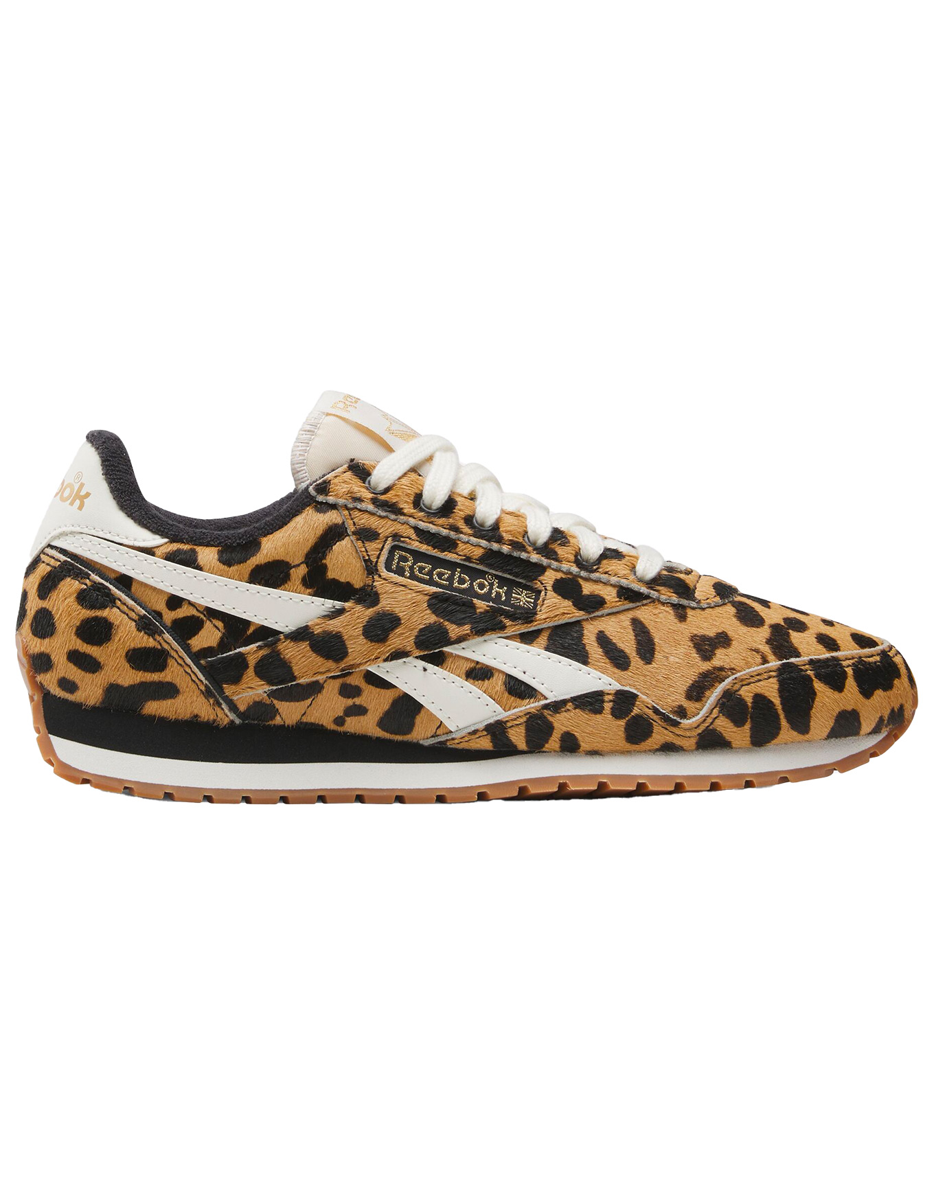 Sneakers en cuir - Classic AZ Cheetah /Black / Chalk en Cuir - Taille 40 - Marron