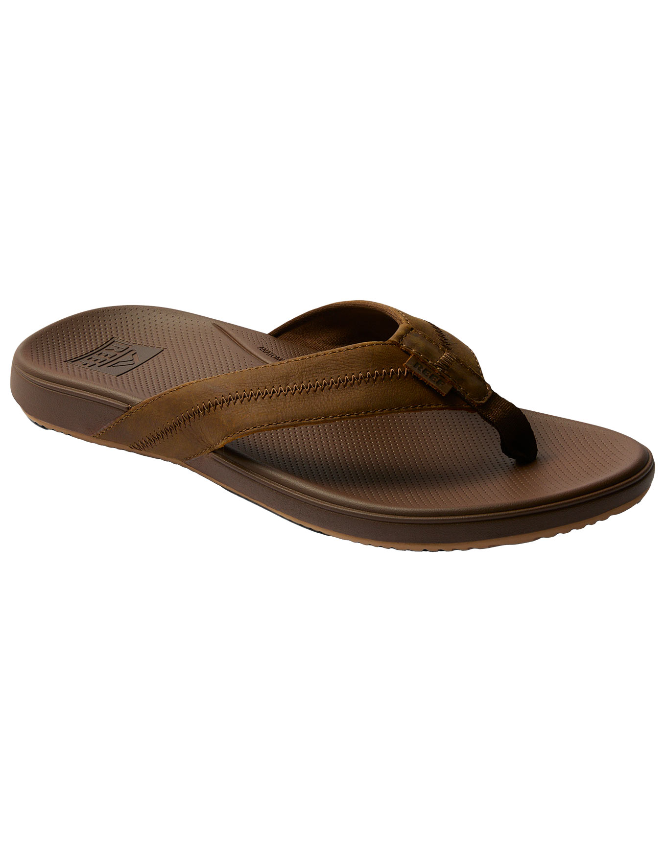 Tongs en cuir - Cshn Phantom 2.0 LE Toffee en Cuir - Taille 40 - Marron
