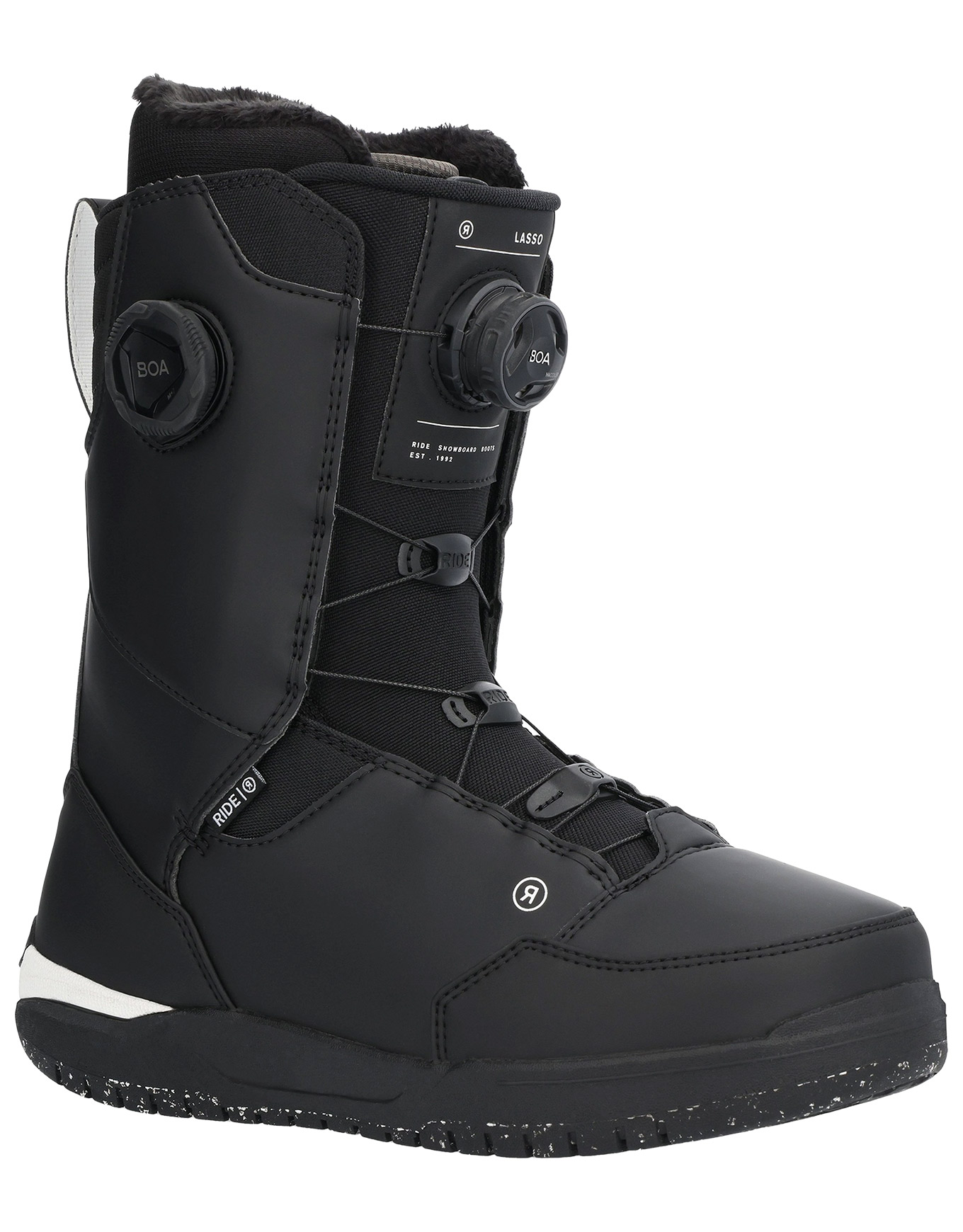 RIDE - All-Mountain Snowboard Boots - Lasso Black für Herren aus Wolle - Größ