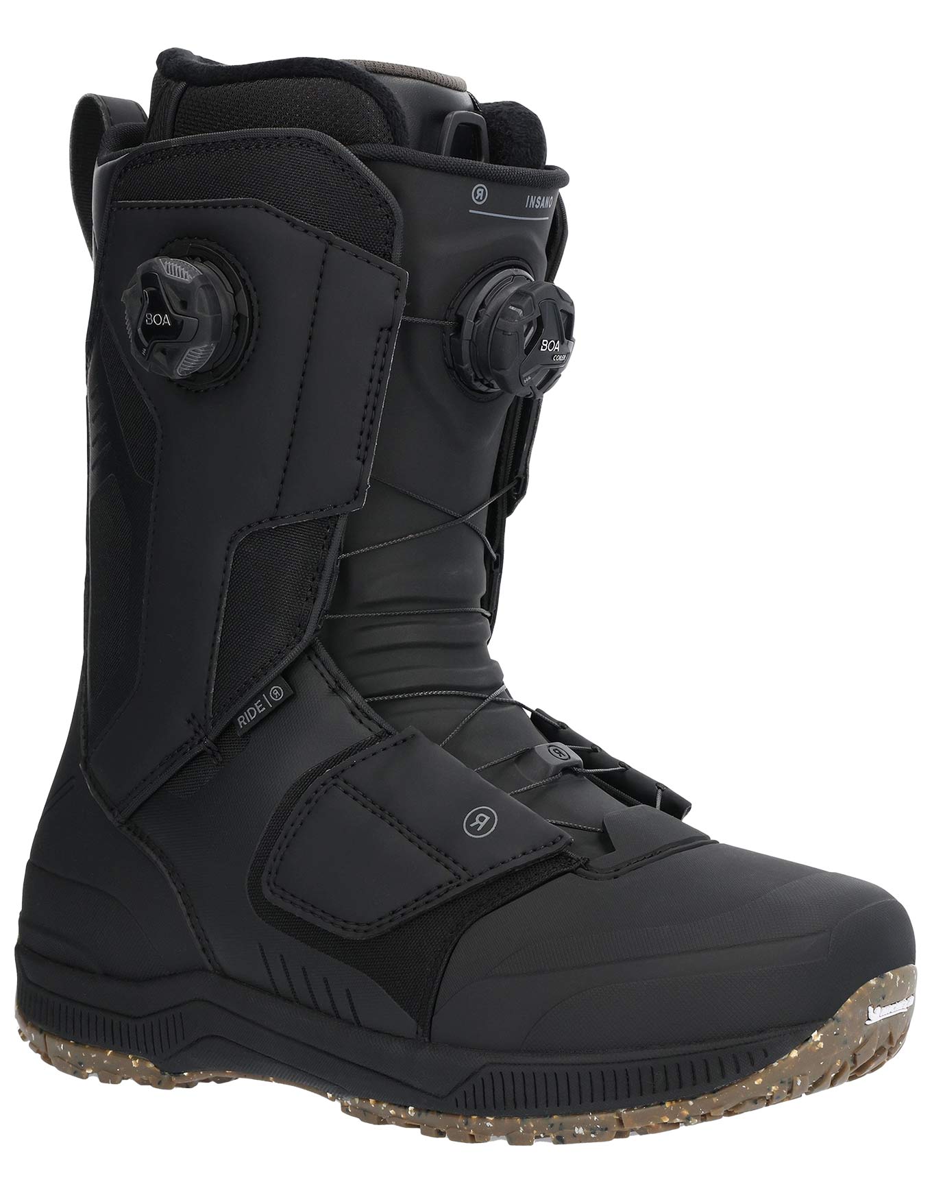 RIDE - Freeride Snowboard Boots - Insano Black für Herren - Größe 45 - schwar