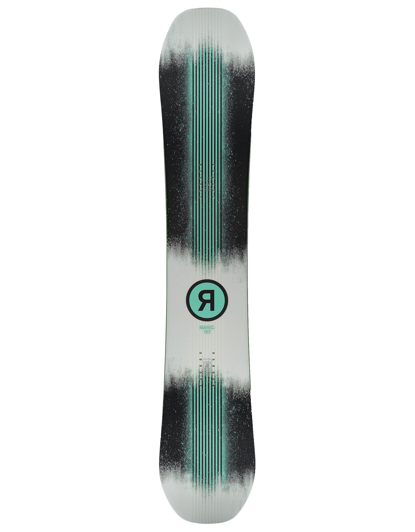 Snowboard all-mountain - Manic 2026 en Bois - Taille 163 cm - Vert