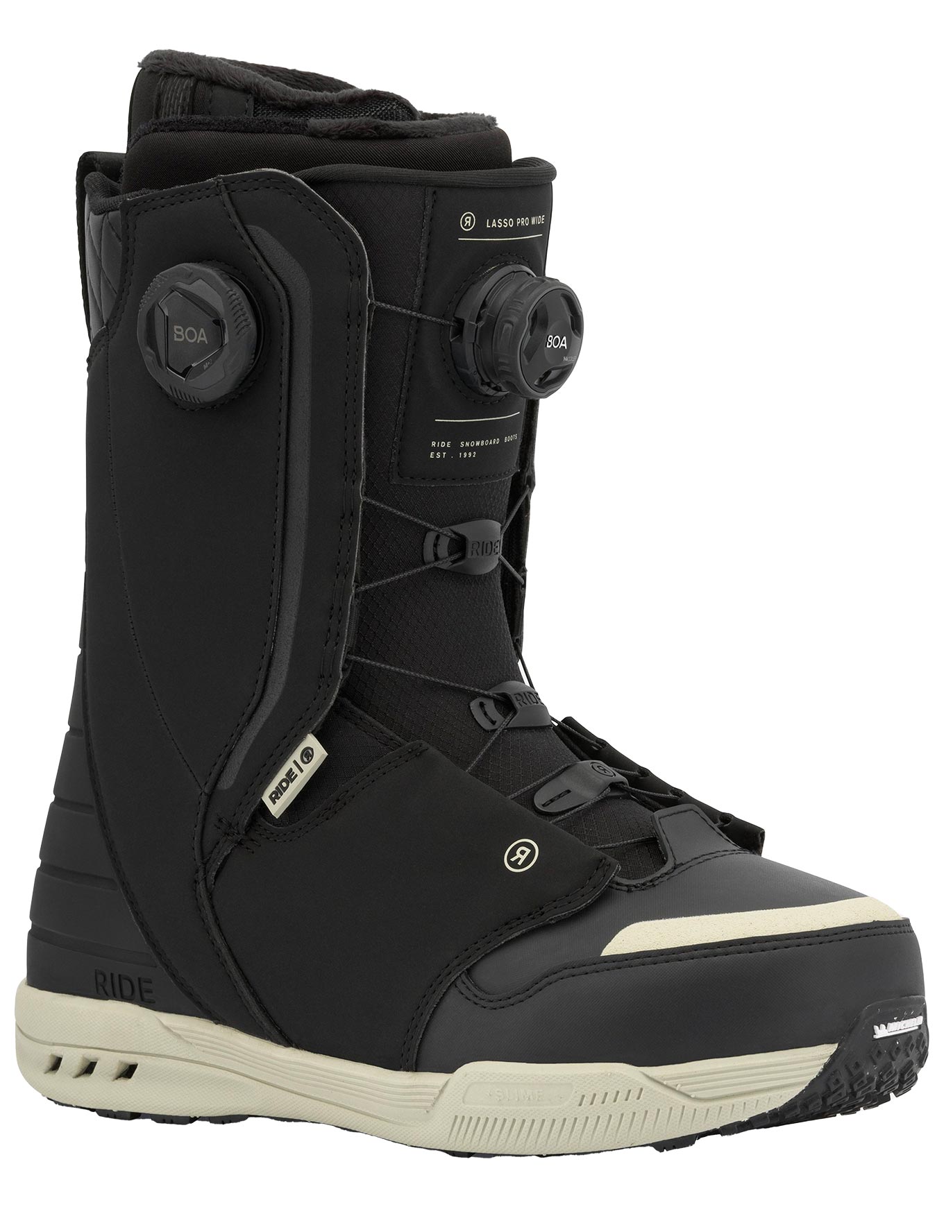 All-Mountain Snowboard Boots Lasso Pro Wide Black für Herren Größe 44 schwarz