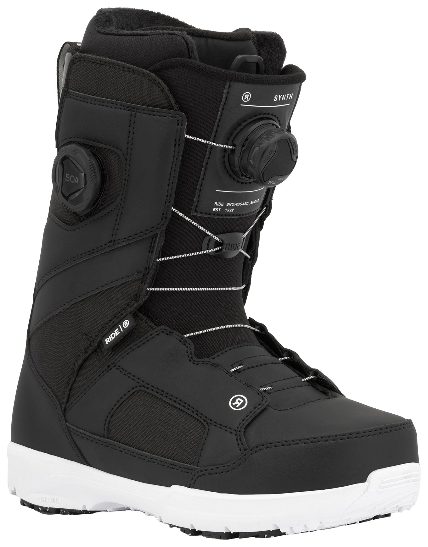 RIDE - Vielseitige Freestyle Snowboard Boots - Synth Black für Damen - Größe 