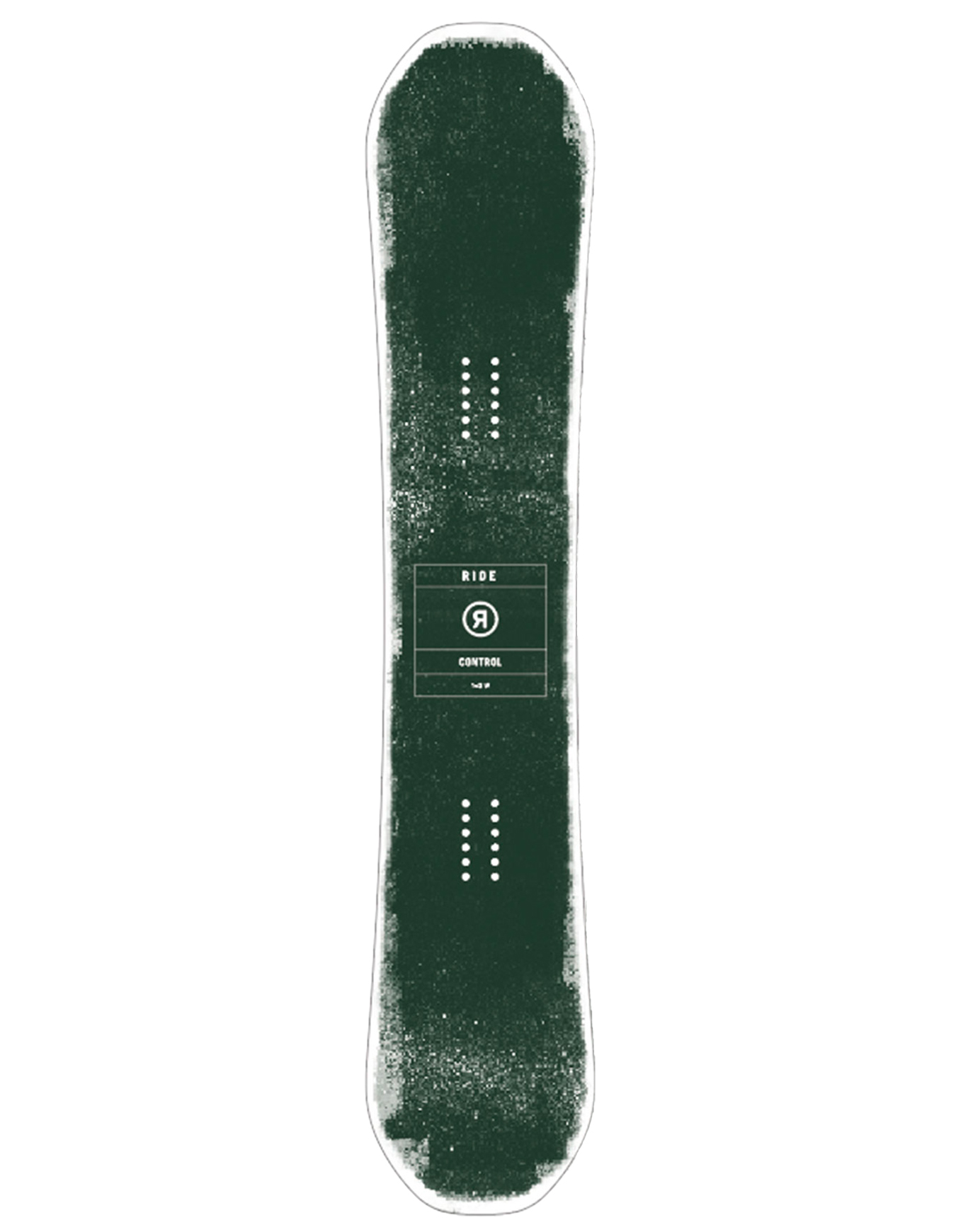 All-Mountain-Snowboard Control aus Holz Größe 163W cm Grün