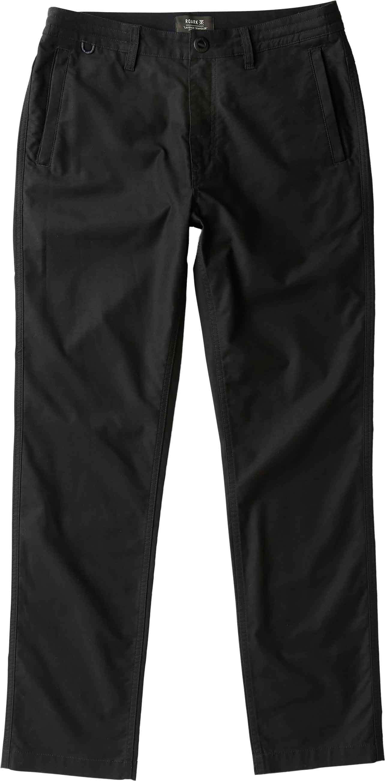 Pantalon en coton biologique - Layover Pro Traveler Pant Black en Coton - Taille L - Noir