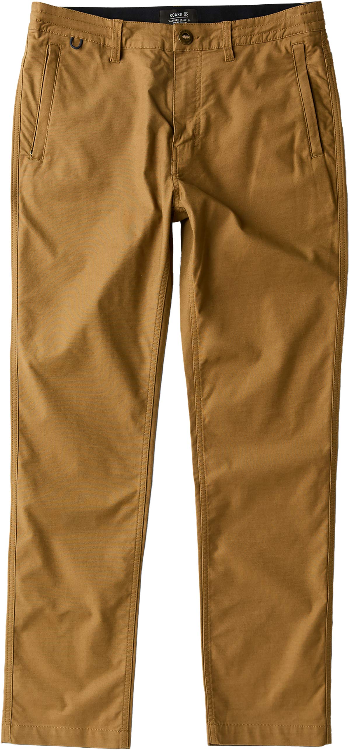 Pantalon en coton biologique - Layover Pro Traveler Pant Dark Khaki en Coton - Taille L - Marron