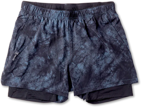 Short léger et respirant - Bommer 3.5" Navy Tie Dye - Taille L