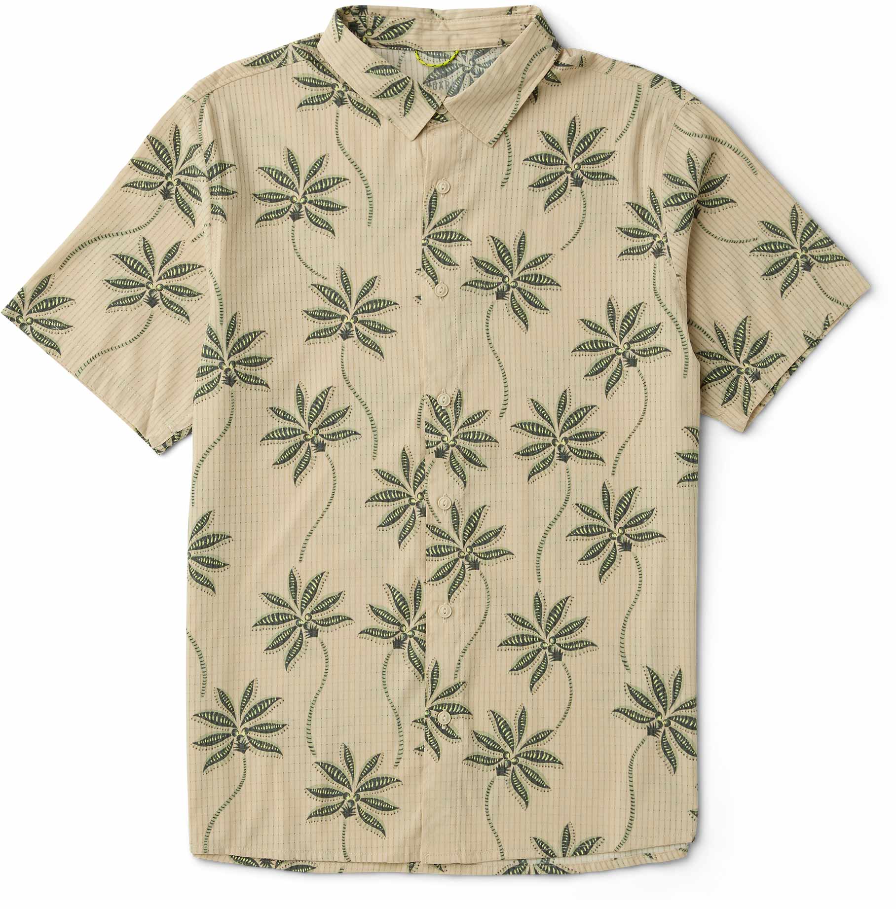 Chemise légère et extensible - Bless Up Fossil Print en Nylon - Taille S - Beige