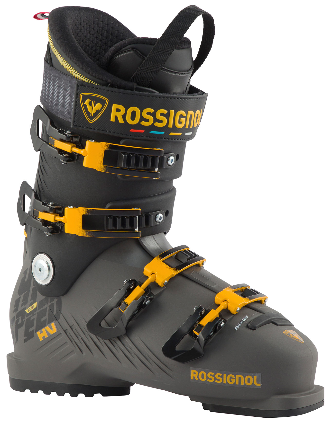 Chaussures de ski Alpin - HI Speed 100 Hv Moon Grey - Taille 46 - Gris
