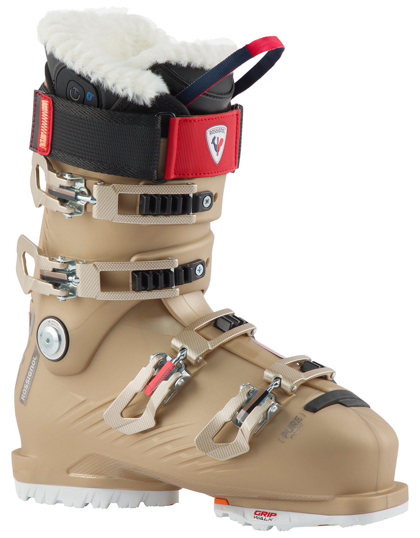 Chaussures de ski alpin - Pure Pro Heat Gw Metal Gold - Taille 36 - Jaune