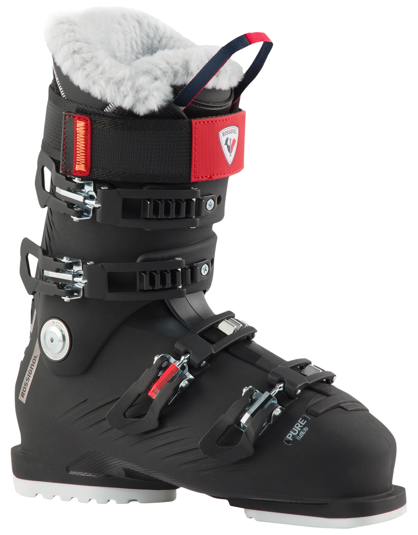 Skischuhe Pure Elite 70 Deep Black für Damen aus Wolle Größe 37 schwarz