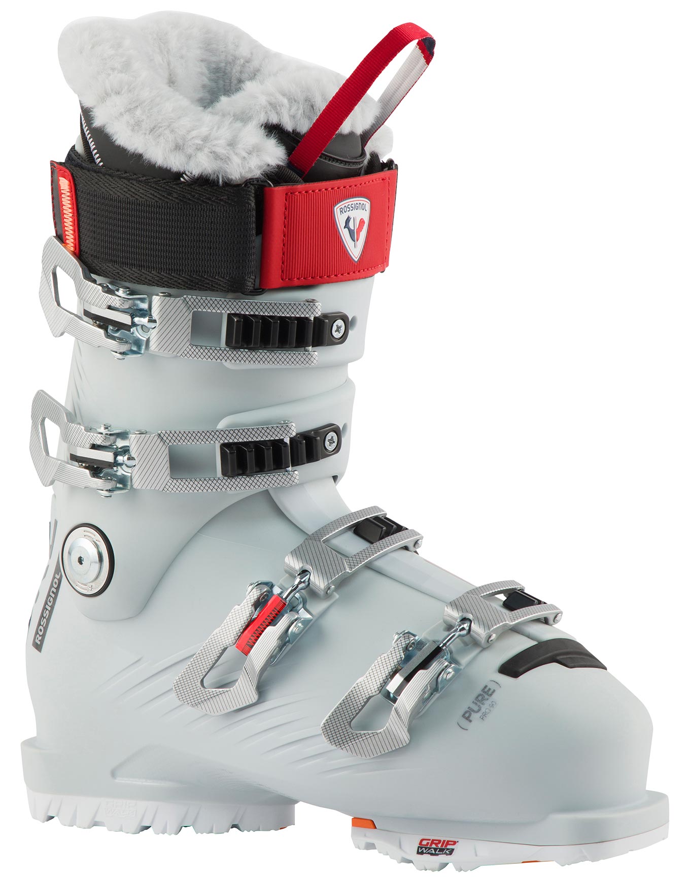 Chaussures de ski alpin - Pure Pro 90 Gw Snow Grey en Laine - Taille 36,5 - Noir