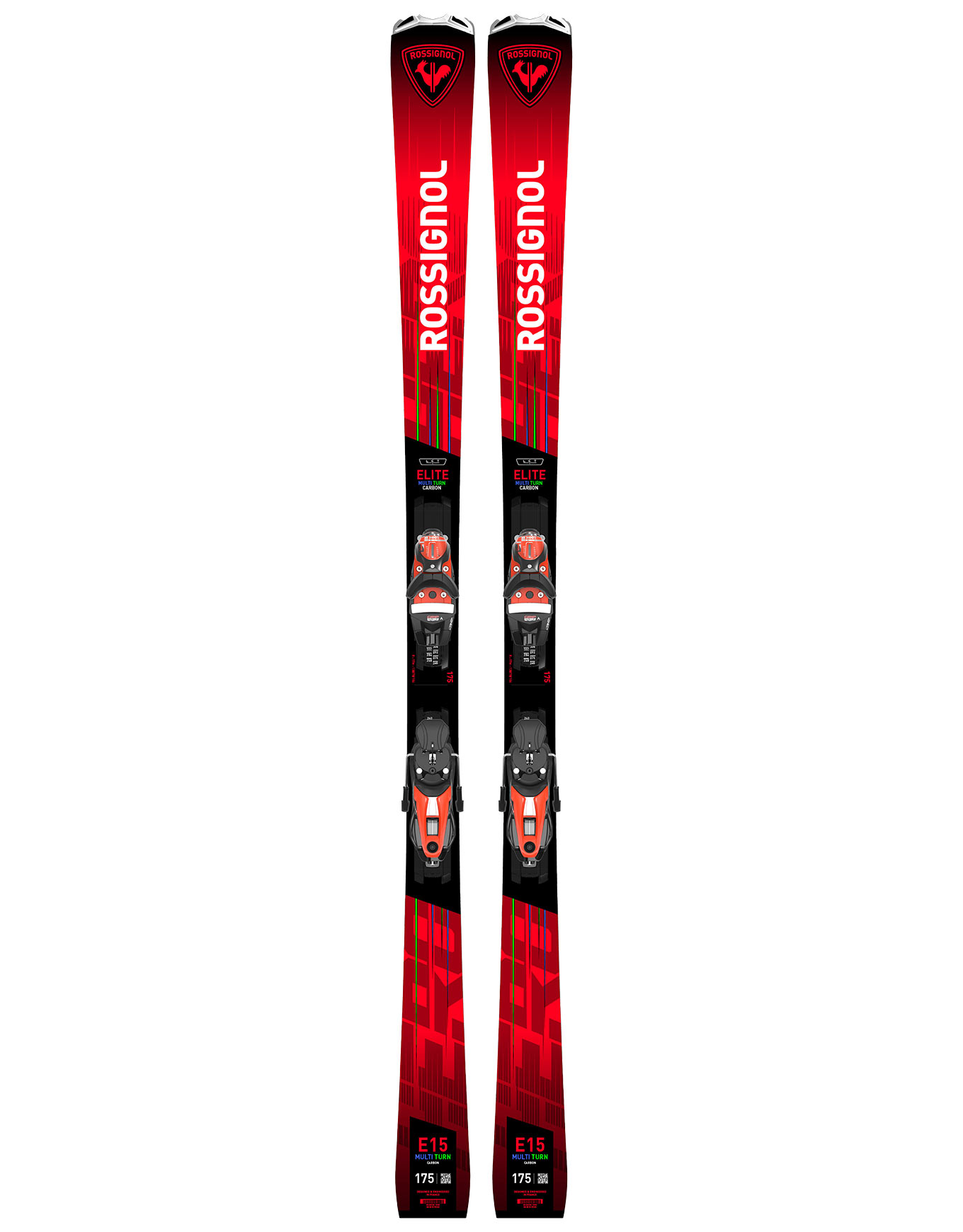 Ski Set inkl. Bdg. Pistenski Set Hero Elite Mt Ca K + Nx 12 Konect Gw Black/Hot Red 2025 für Herren aus Holz Größe 175 cm Rot