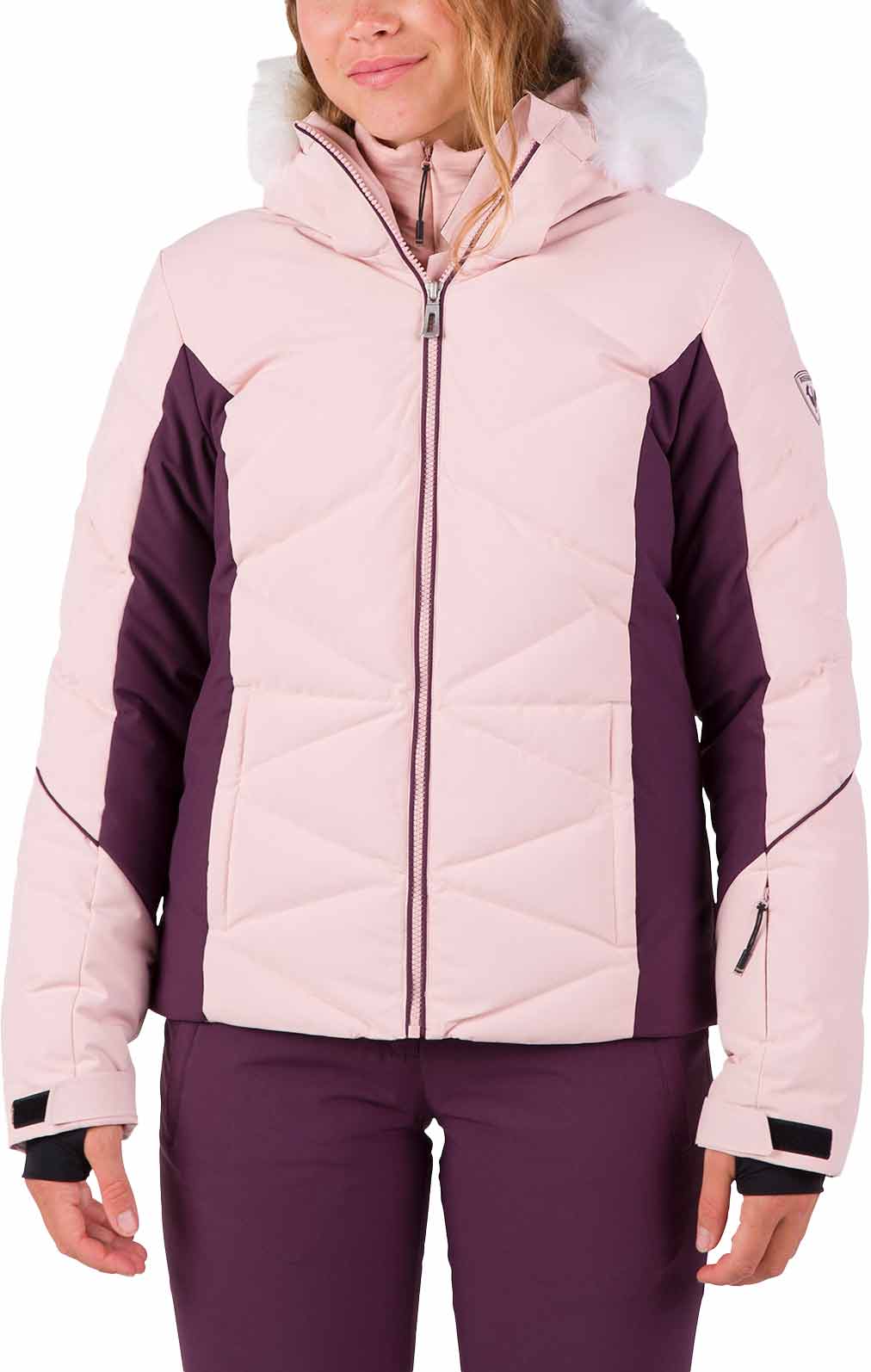 Isolierende Skijacke W Staci Jacket Powder Pink für Damen Größe XS Rosa