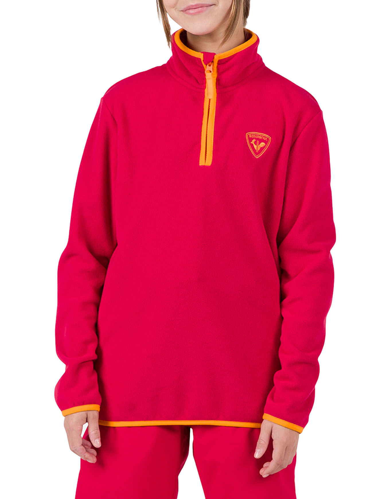 Technisches Fleece Jr Strawpile Fleece Hz Ruby Red Kindergröße 14 Jahre Rot