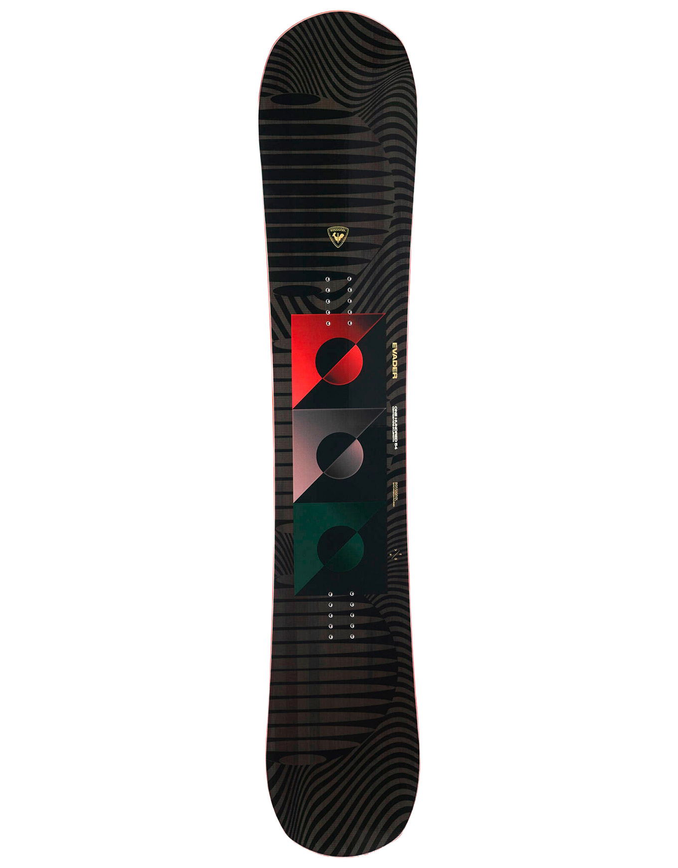 Snowboard all-mountain - Evader 2026 en Bois - Taille 159 cm - Noir