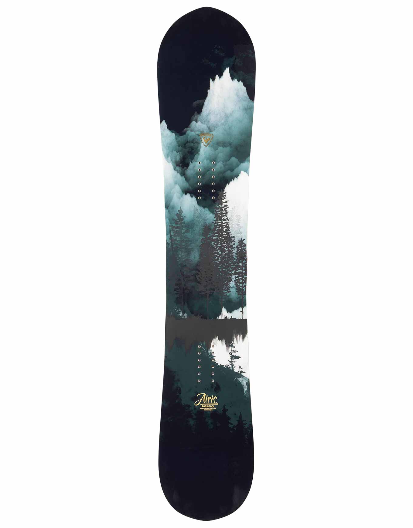 Snowboard all-mountain - Airis 2026 en Bois - Taille 149 cm - Noir