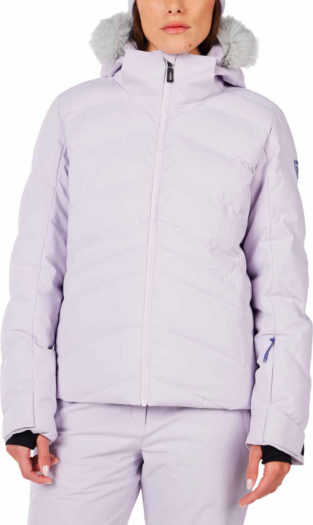 Schützende und isolierende Skijacke W Staci Insulated Jacket Galactic Lilac für Damen Größe L Violett