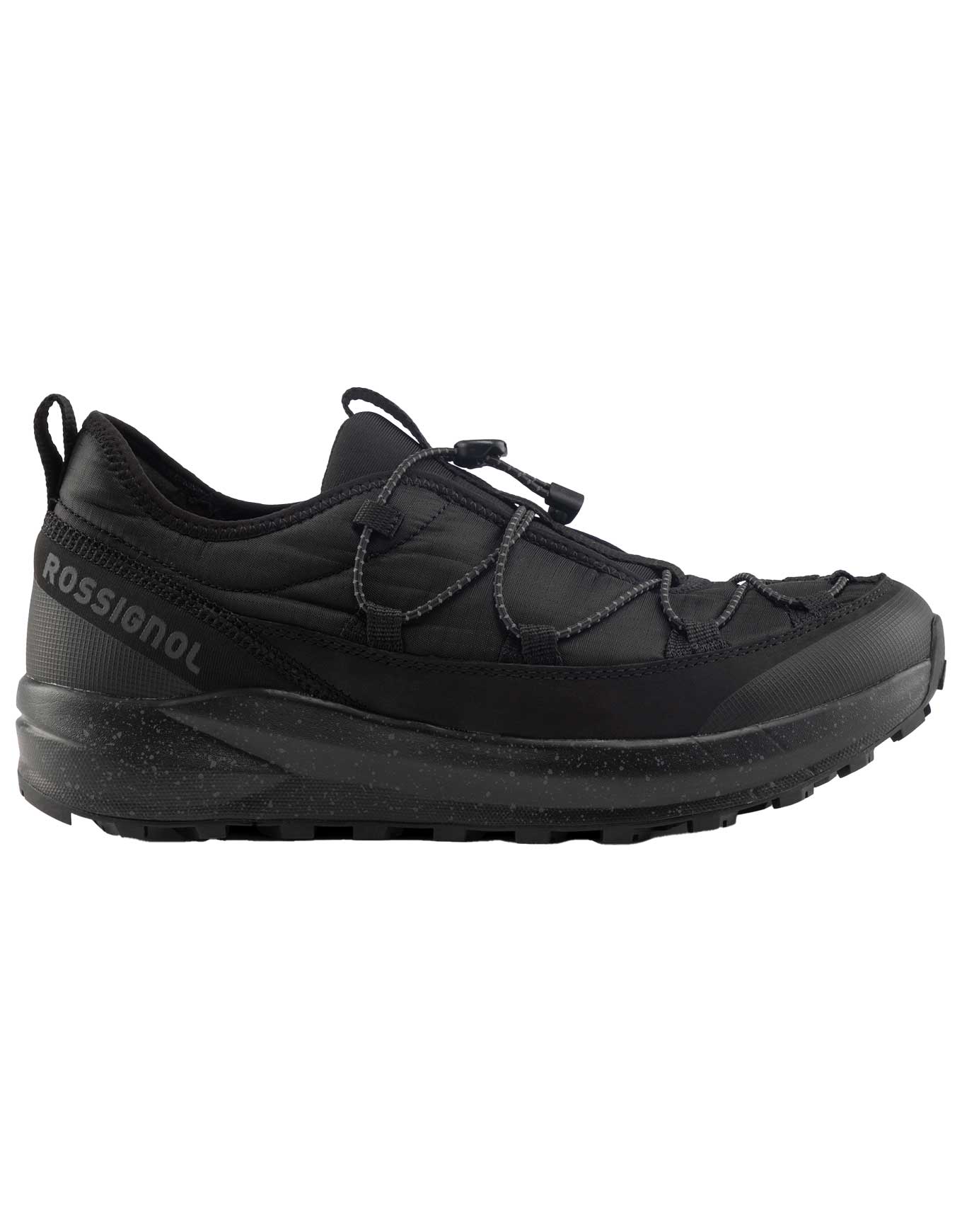 Niedrige Apres Ski Schuhe Resort Low Black für Herren Größe 8,5 UK schwarz