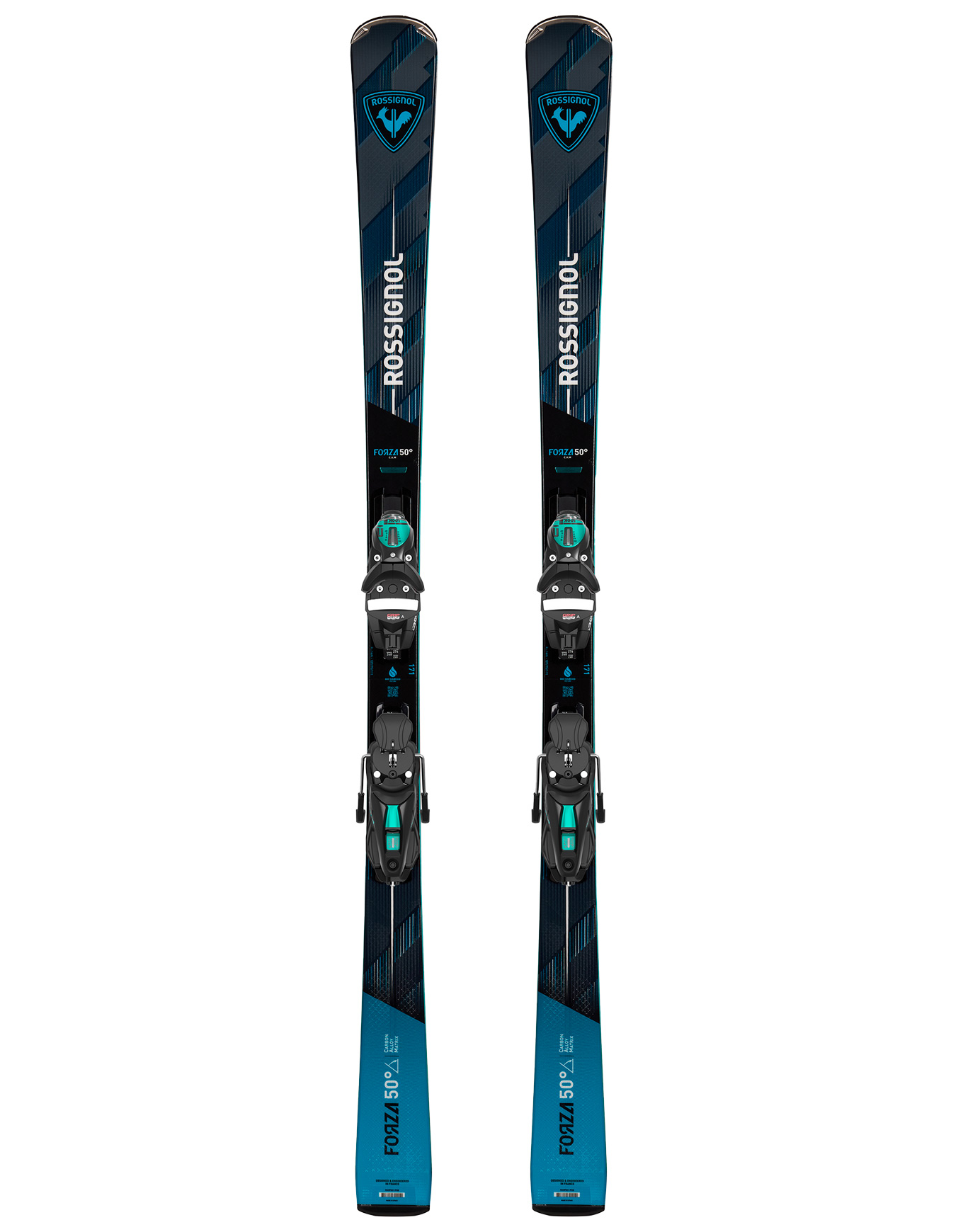 Ski Set inkl. Bdg. Pack / Paket / Set Skier für die Piste Forza 50' Cam + NX 12 Konect GW B80 2026 aus Holz Größe 171 cm schwarz