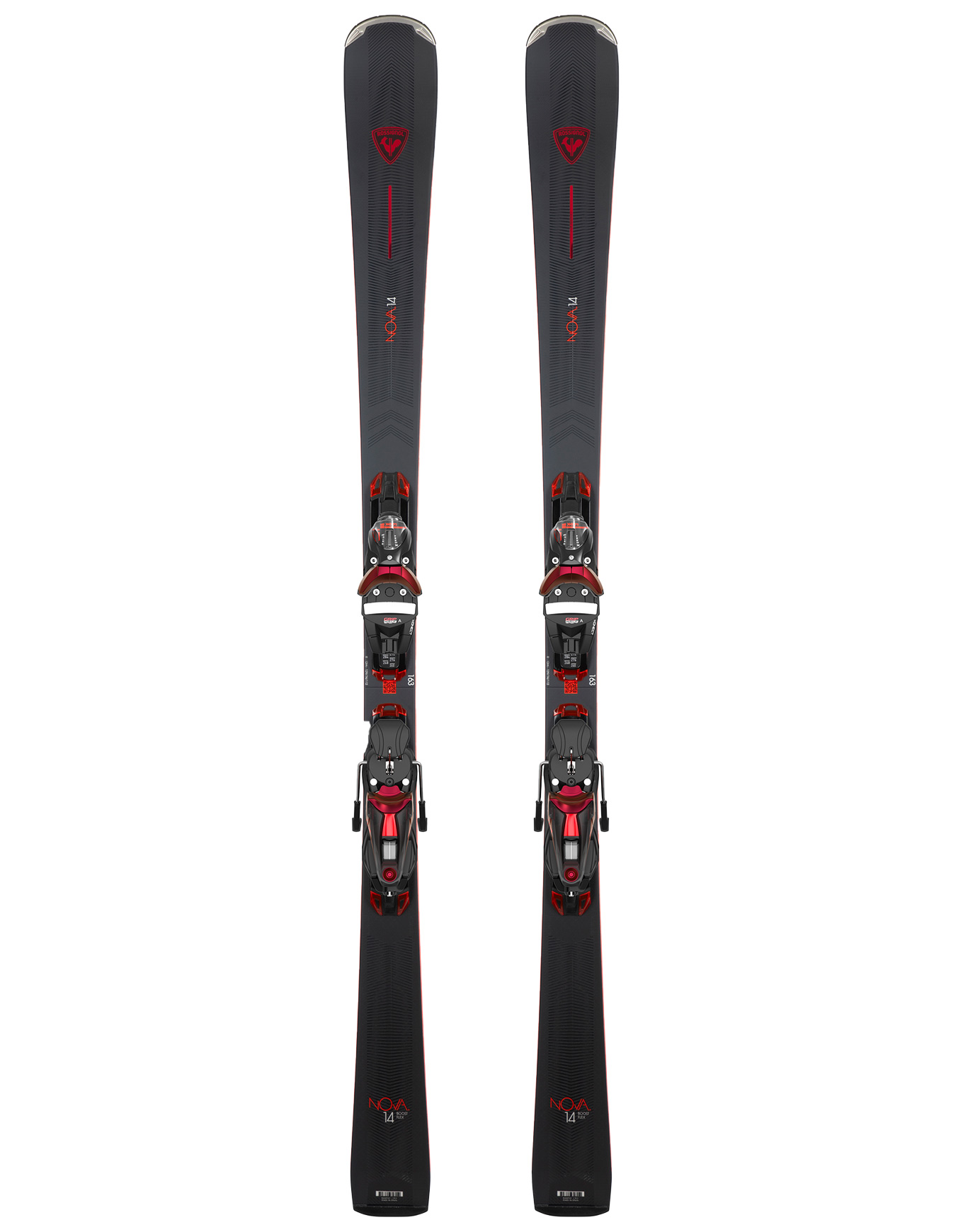 Packs (skis + fix) - Pack skis de piste - Nova 14 + NX 12 Konect GW B80 2026 en Bois - Taille 169 cm - Noir
