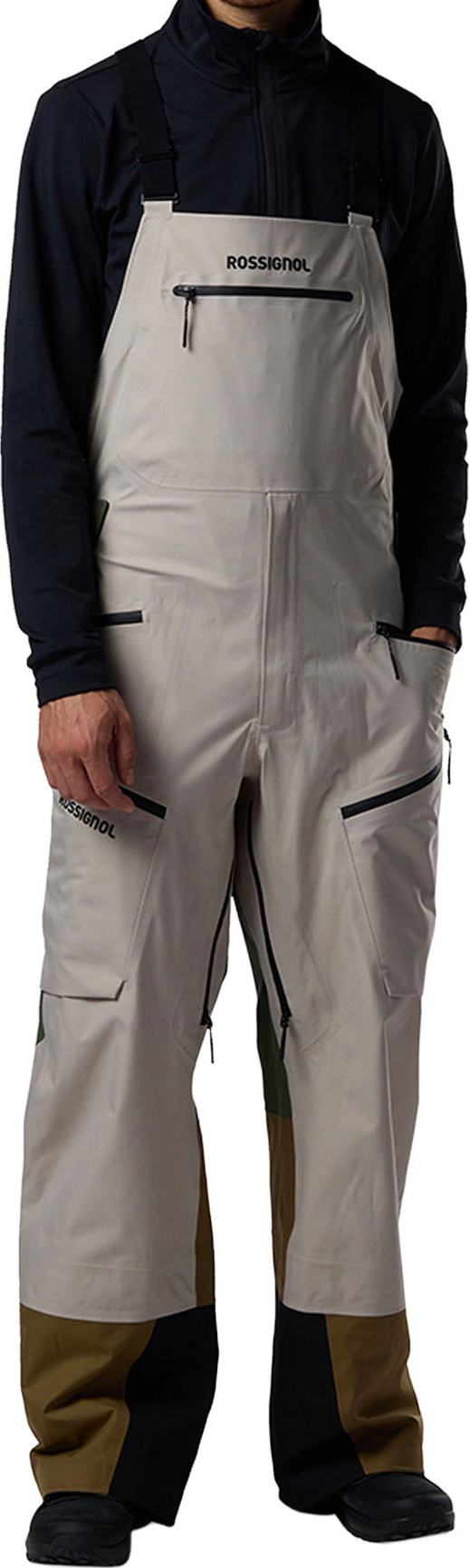 Salopette imperméable de ski - Proclivity L.E. 3L Shell M Bib Birch - Taille L - Gris